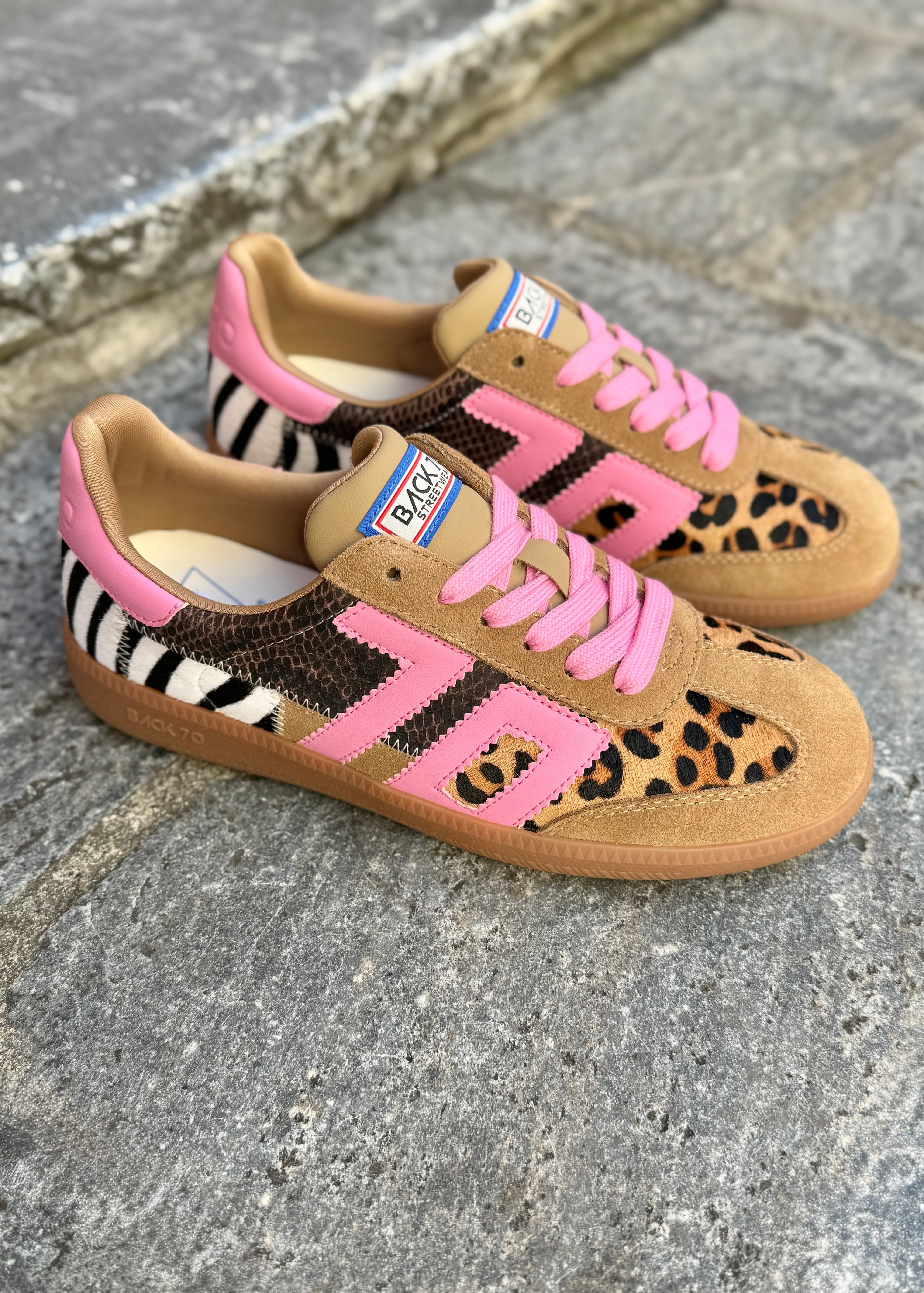 Baskets Back70 Squid Leo/Zebra Fuxia Back 70