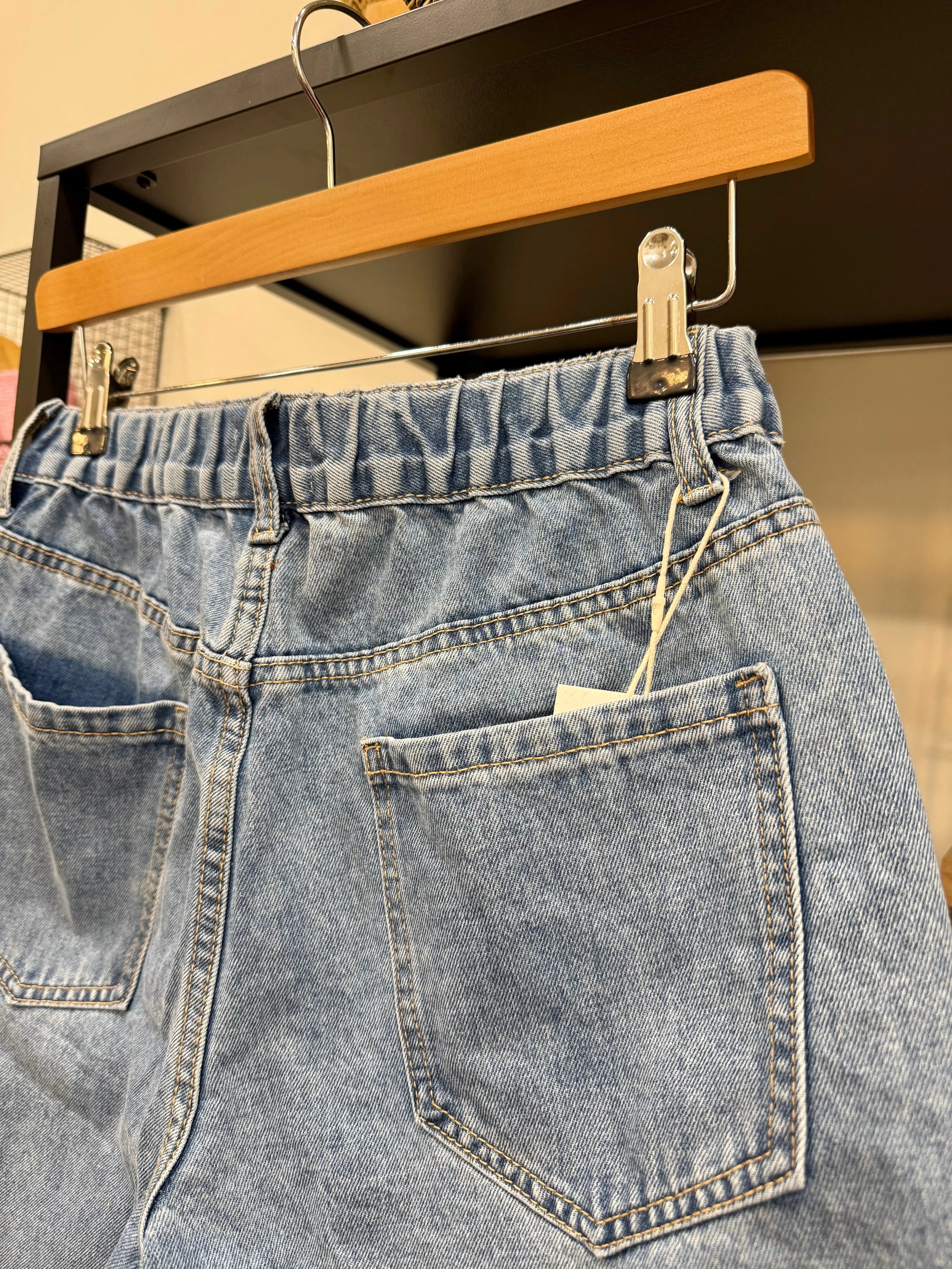 Bermuda Calie denim bleu L'adresse Corte