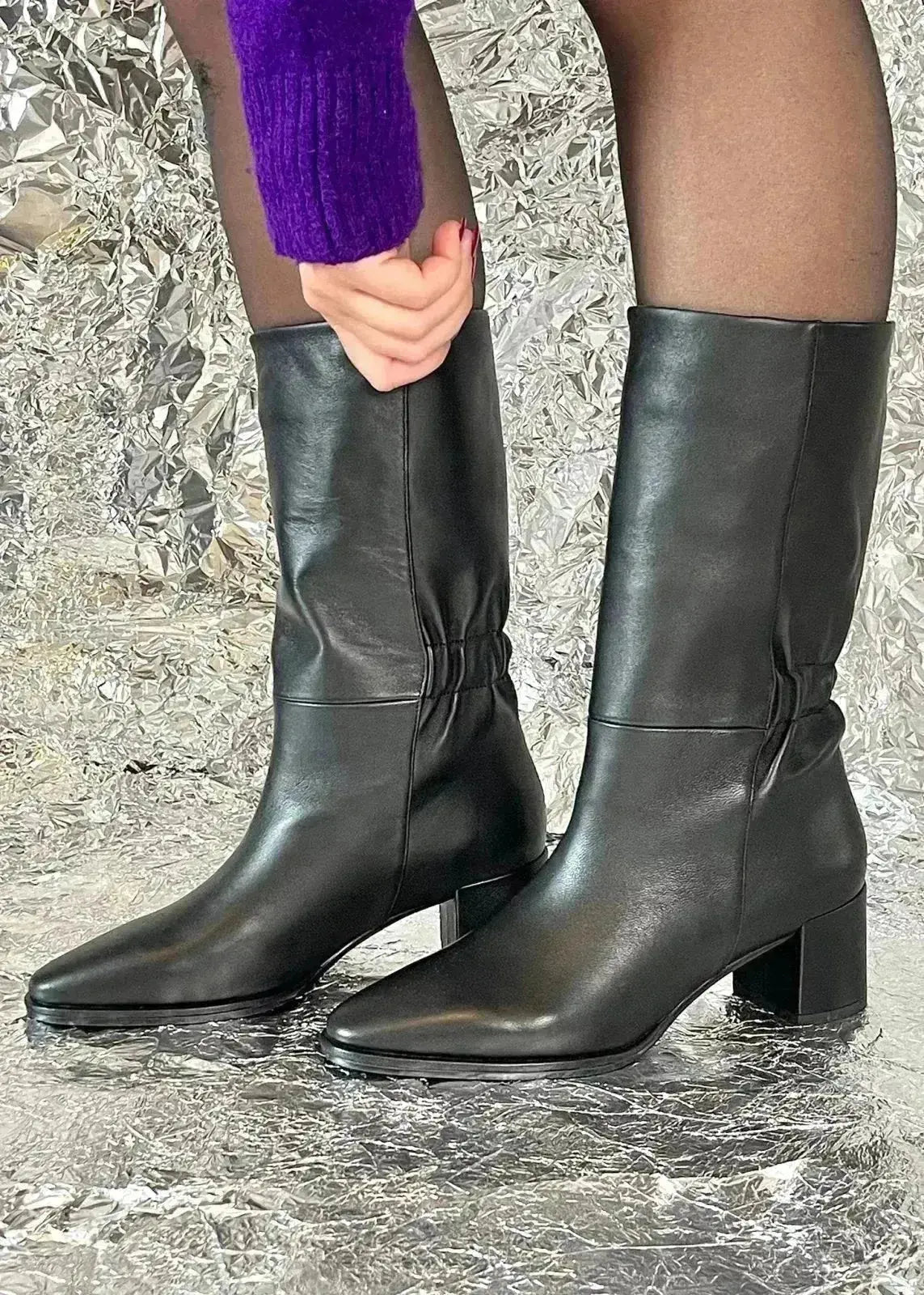 Bottes à talons Lola Cruz Bruna Black Lola Cruz