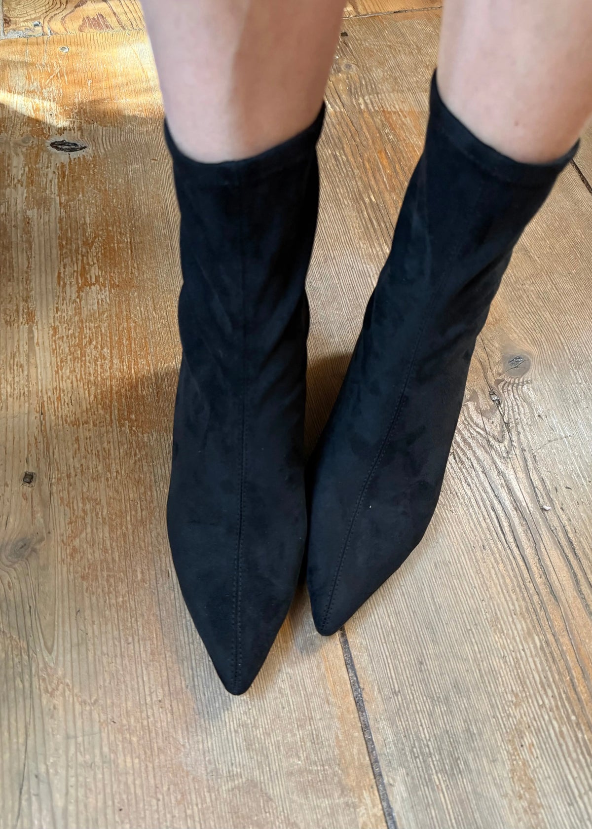 Bottines à talons Ash Viva stretch noir Ash
