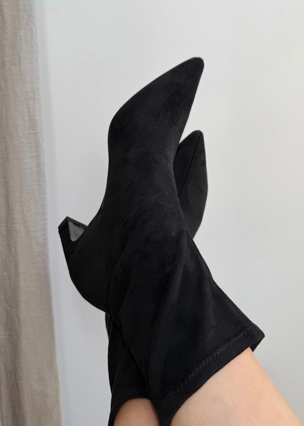 Bottines à talons Ash Viva stretch noir Ash