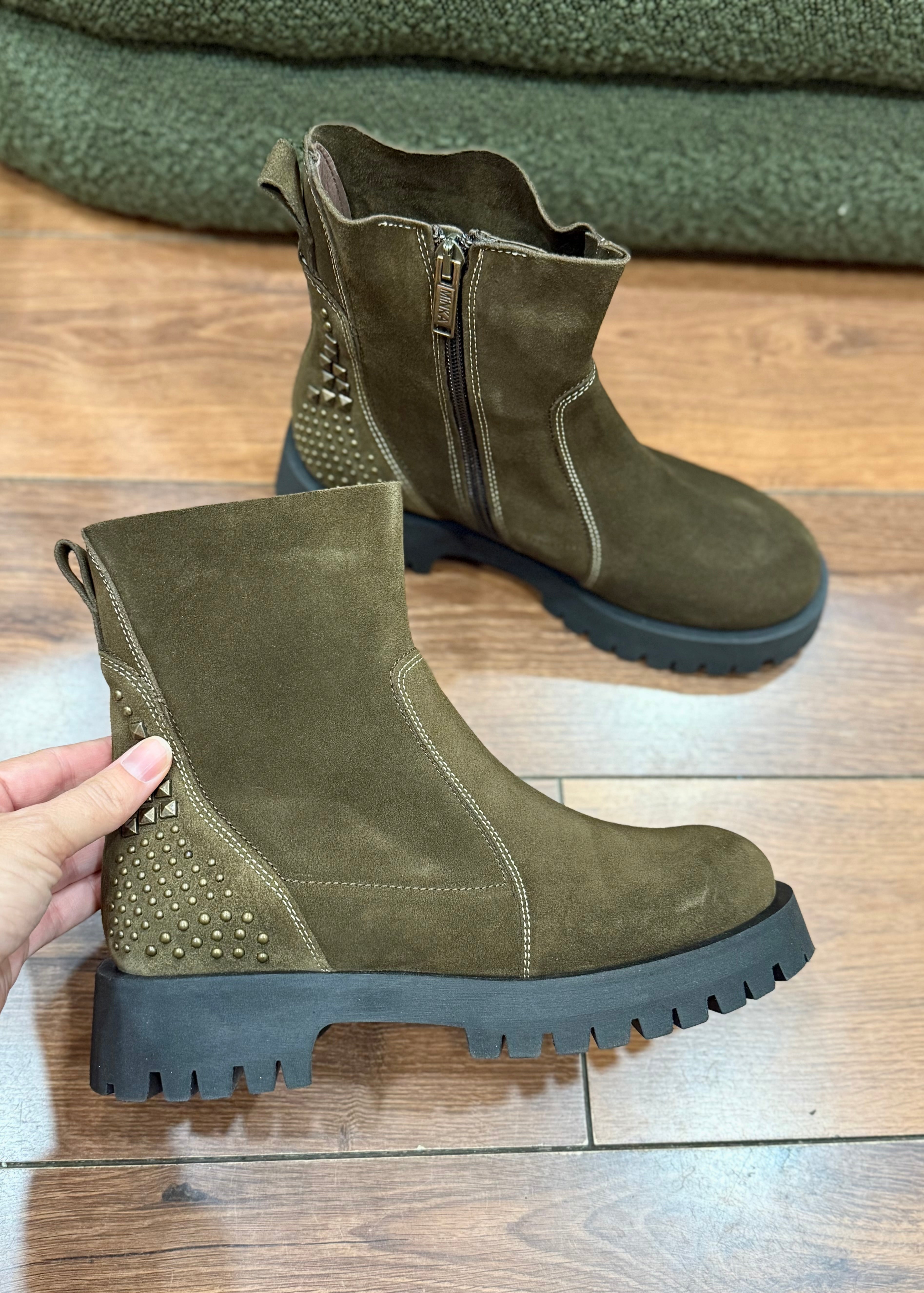 Bottines Minka JOY Kaki Minka Design