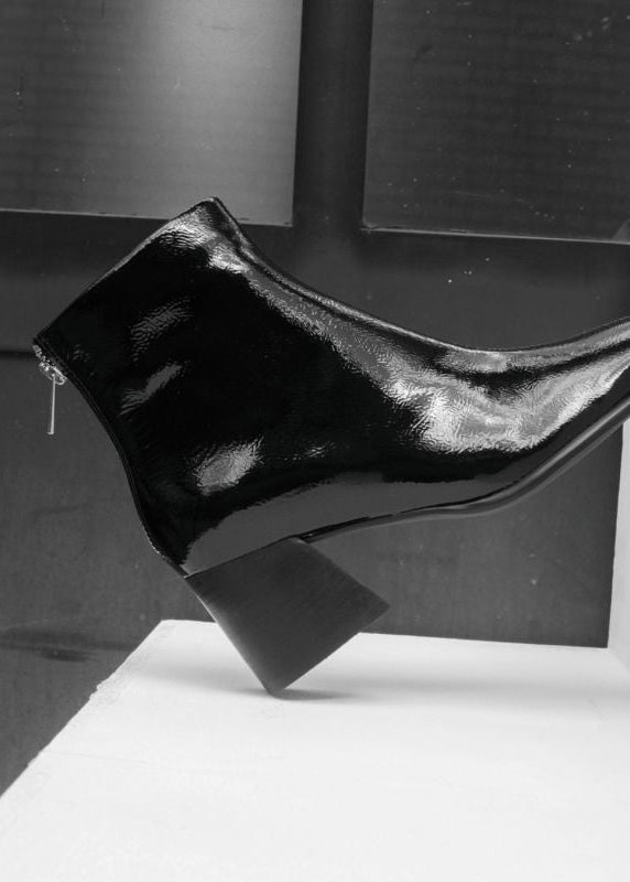 Bottines Schmoove Skara black patent Schmoove