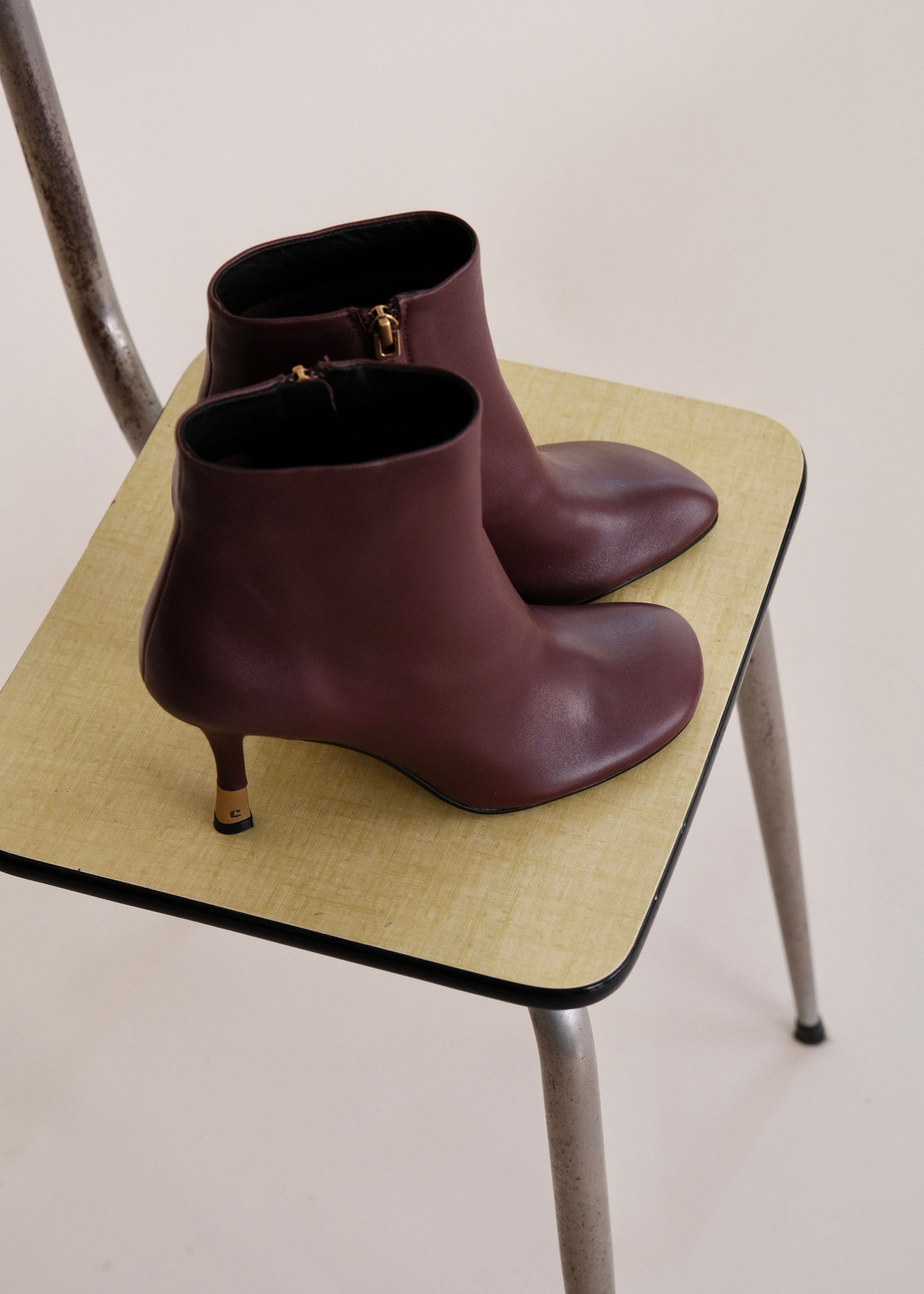 Bottines à talons Lola Cruz Elise Bordeaux Lola Cruz