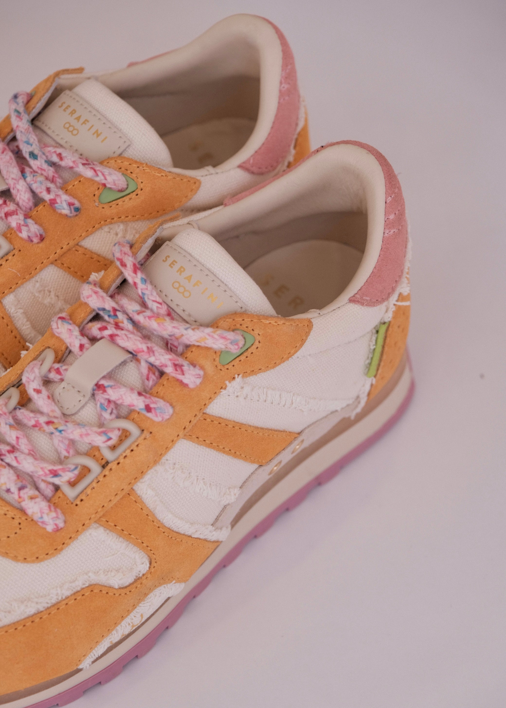 Baskets Serafini Bella Orange/Pink Serafini