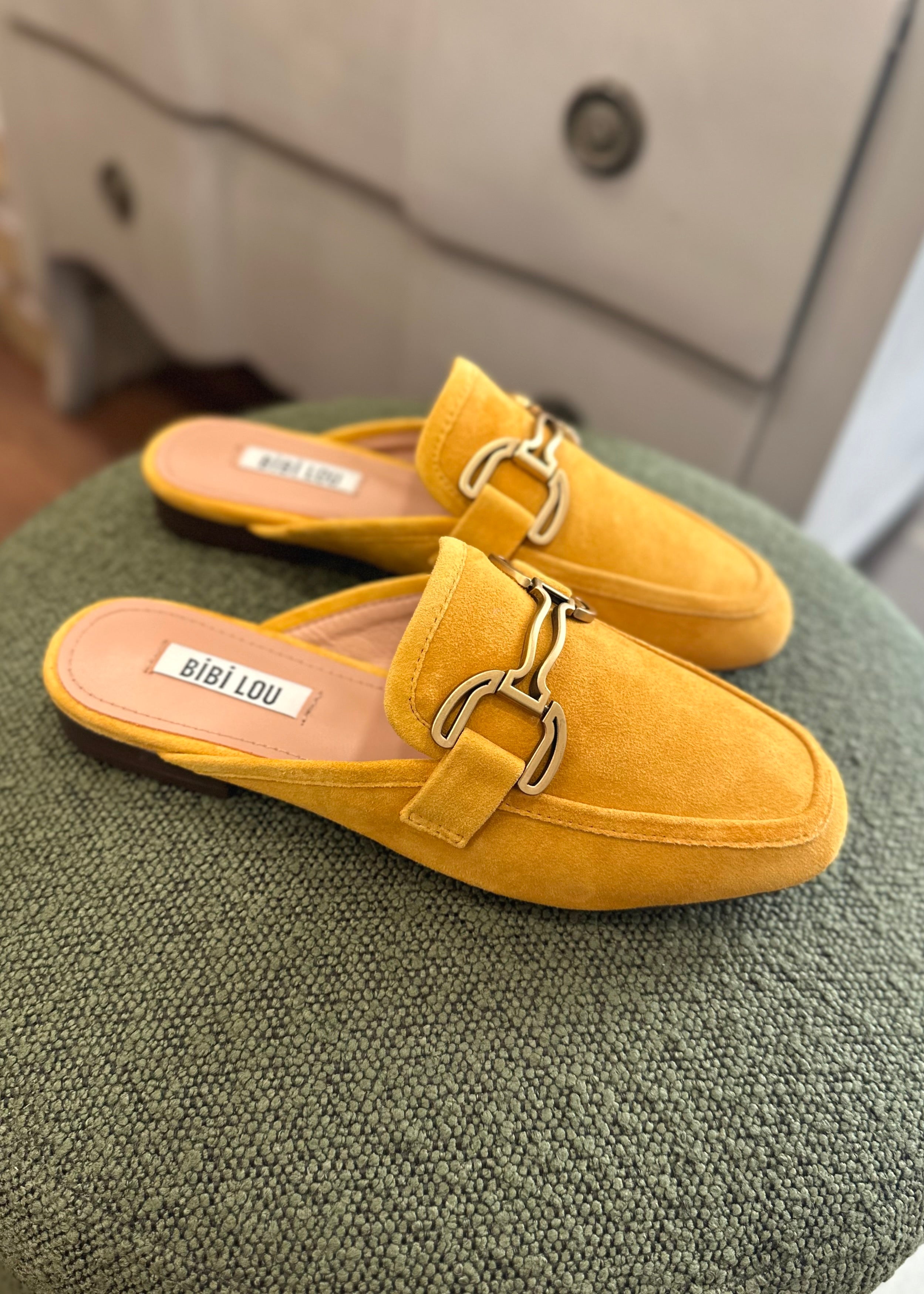 Mules Bibi Lou Vela Slipper Mustard