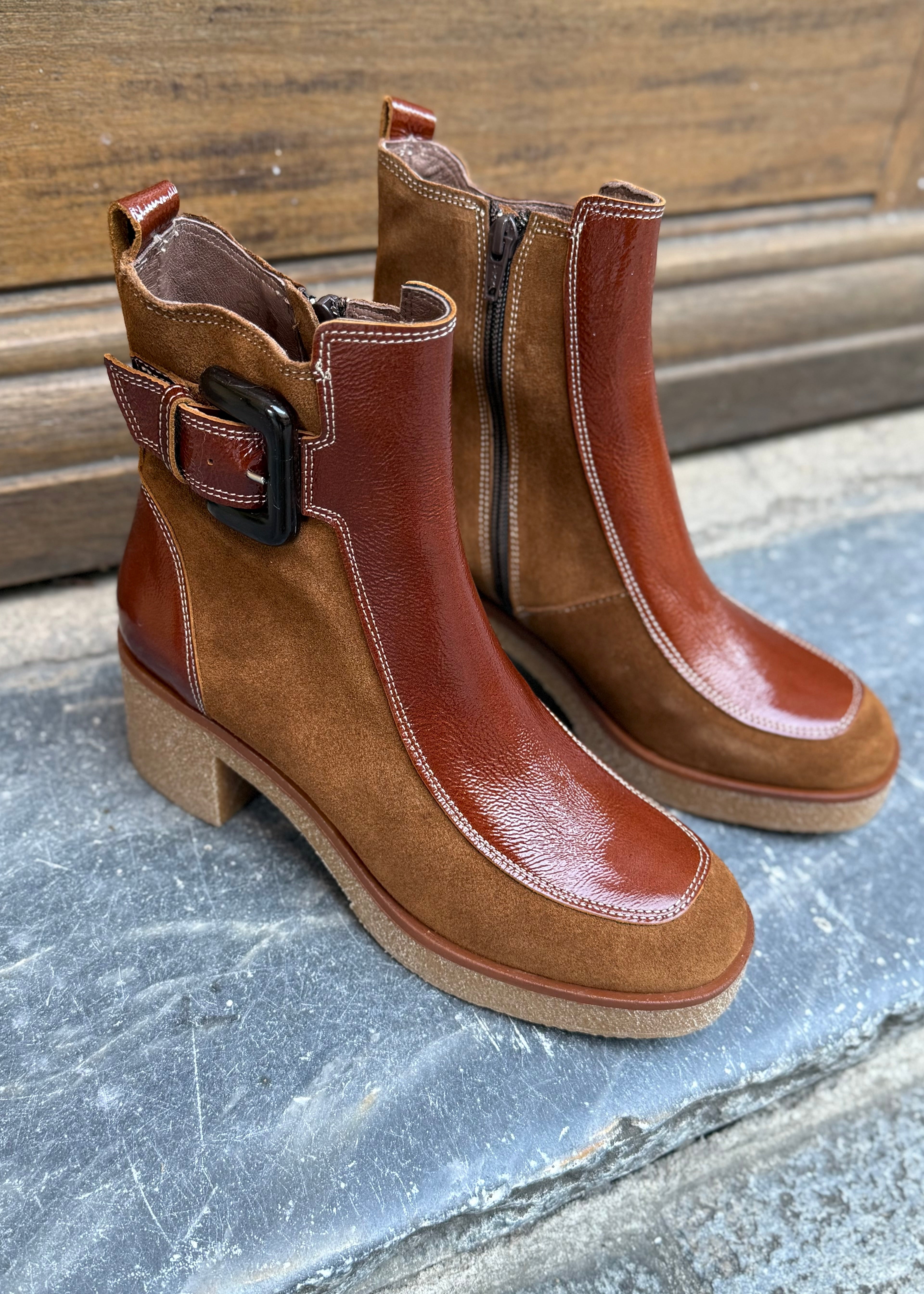 Bottines à talons MKD Emogi cognac Mkd by Minka design