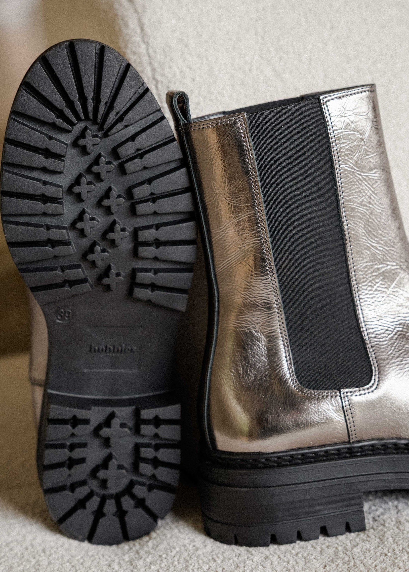 Bottines Bobbies Clover Cosmic Silver Bobbies