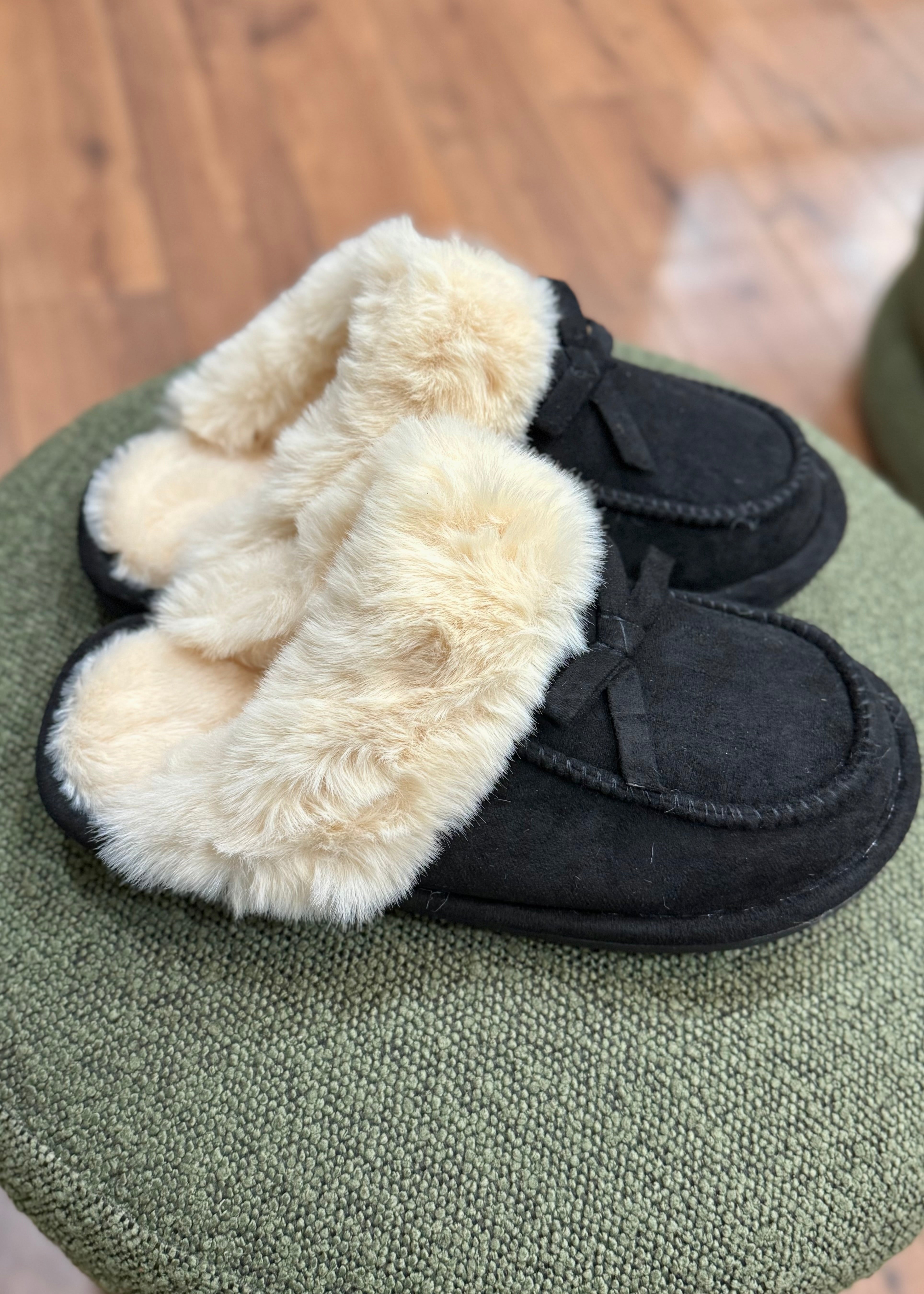 Chaussons Homewear Noir/écru L'adresse Corte