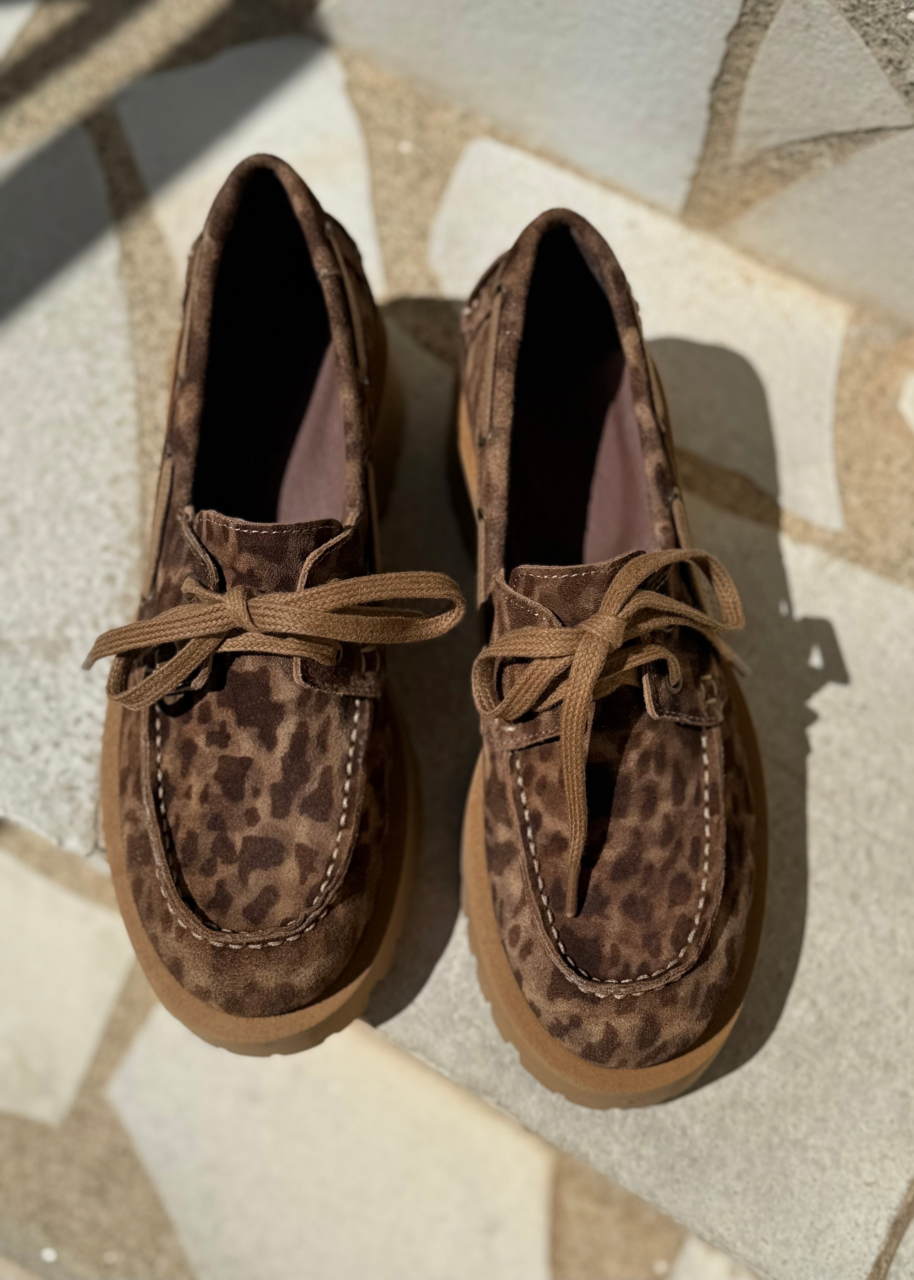 Chaussures bateau Minka design Jas Léopard Minka Design