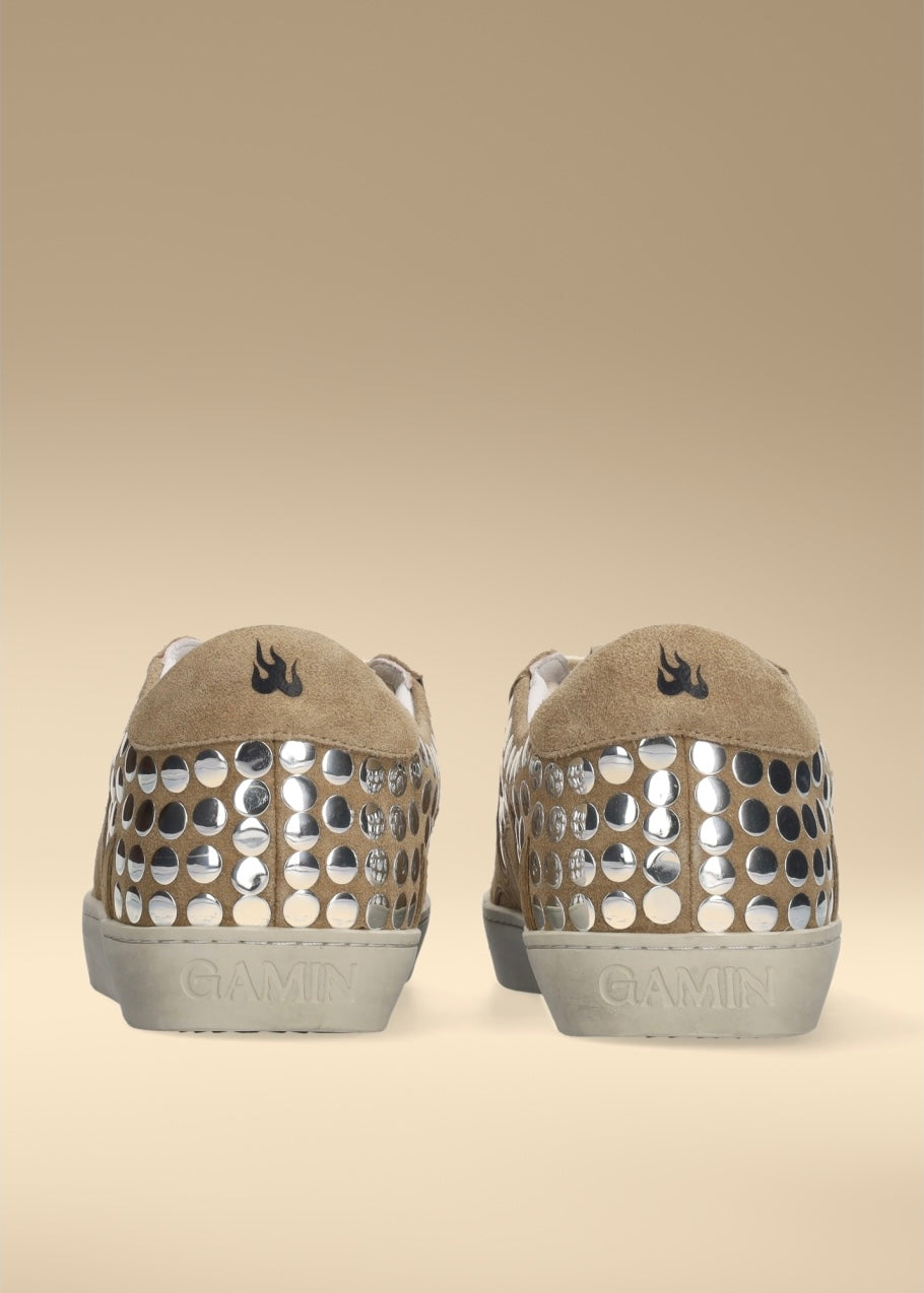 Baskets Gamin Dopamine Camel L'adresse Corte