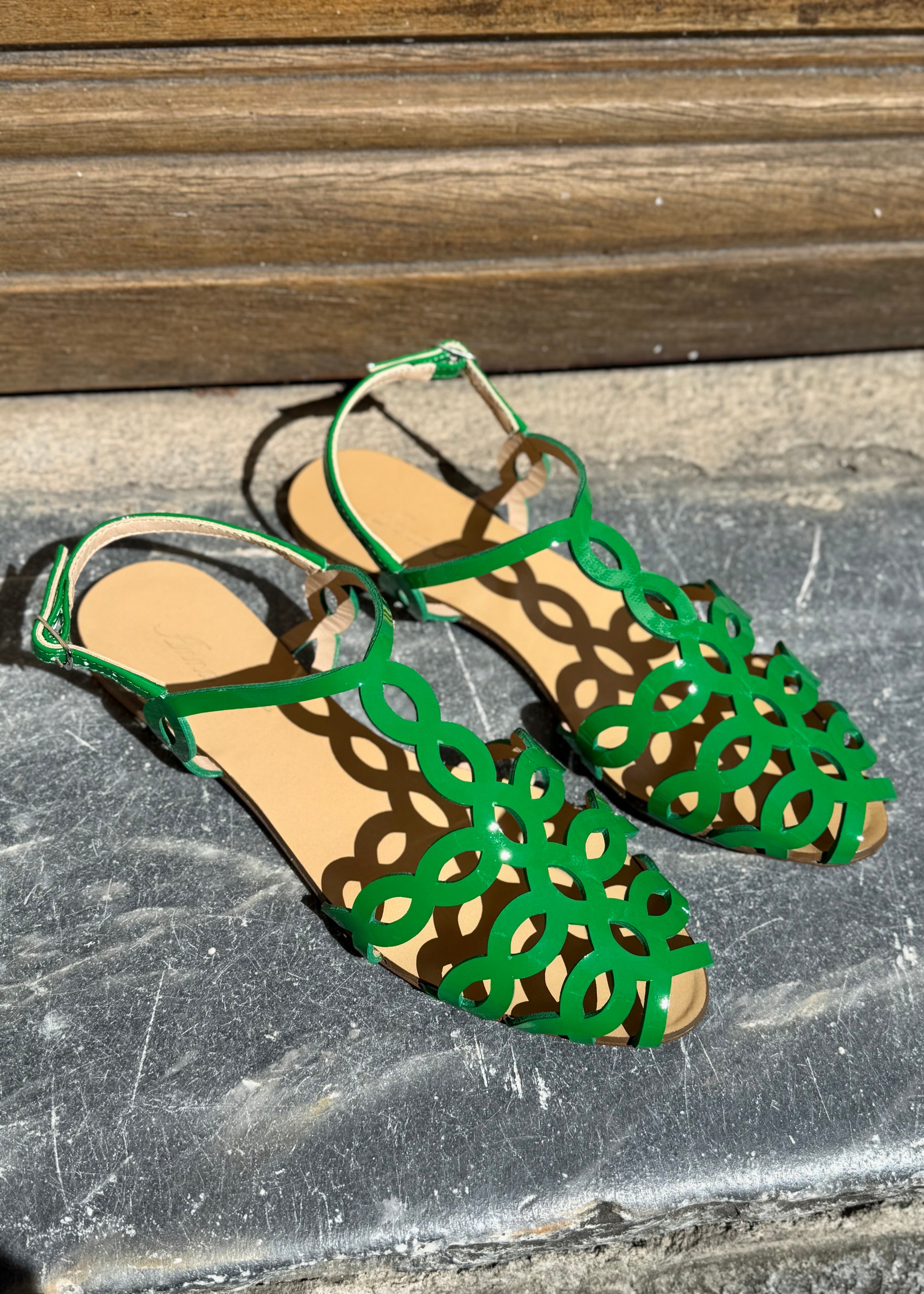 Sandales Anna F. 3628 verde Anna F.