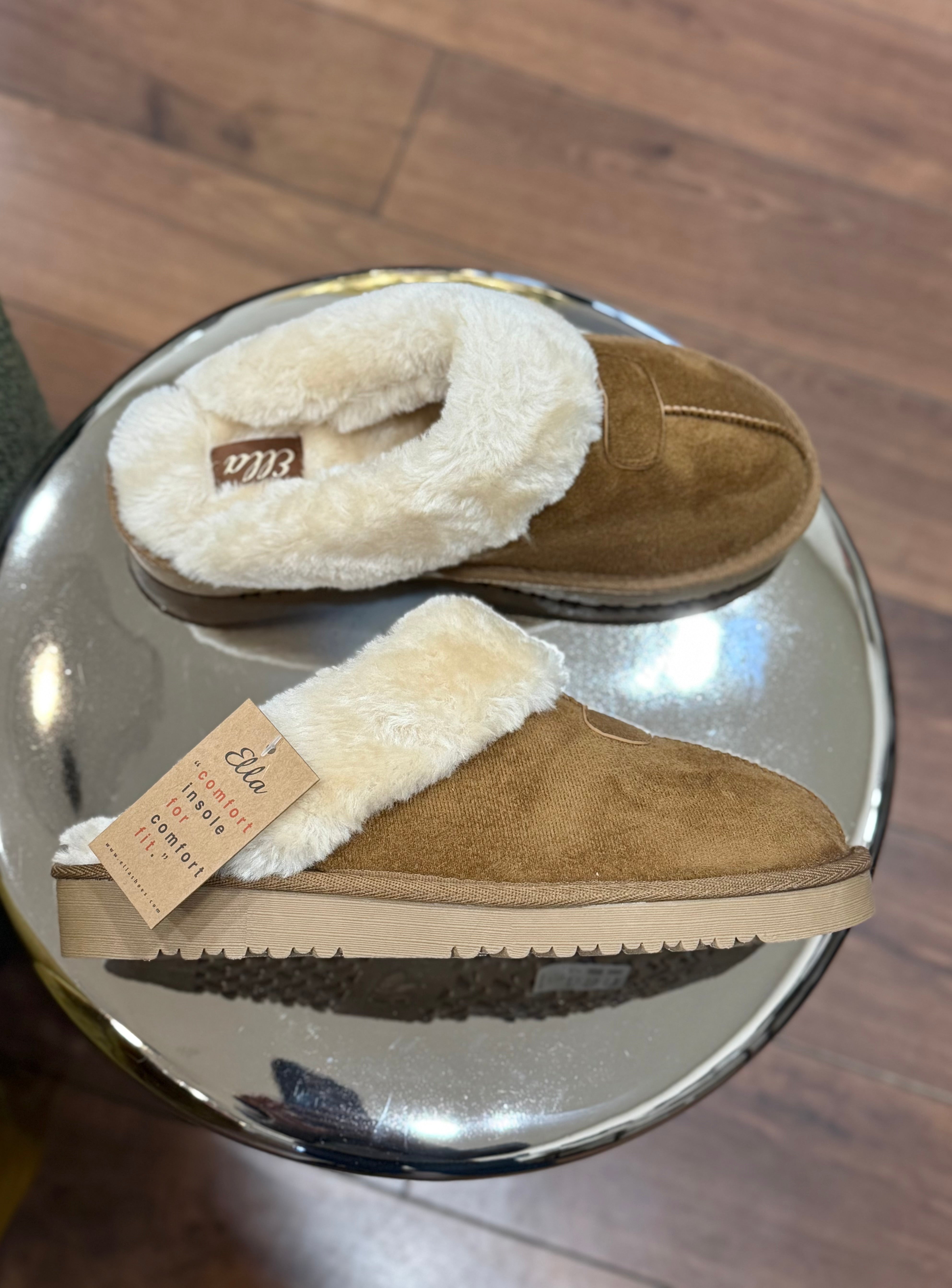 Chaussons Homewear Fur Cognac L'adresse Corte