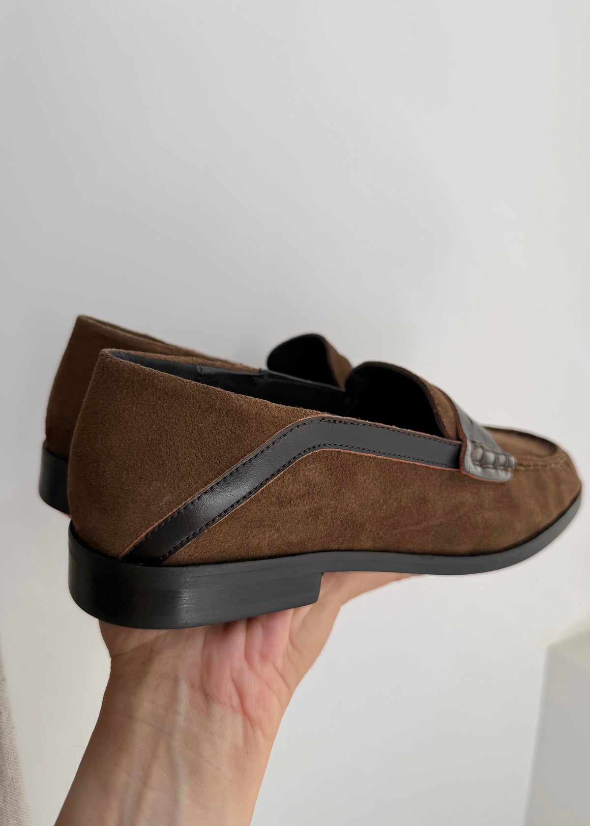 Mocassins Maison Toufet Constance Taupe