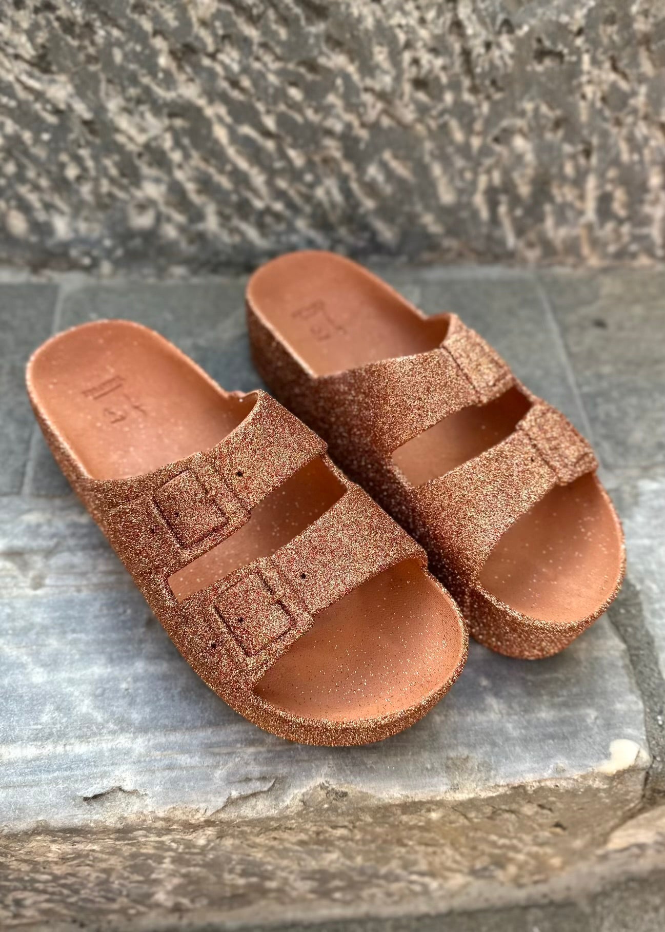Sandales Cacatoès Caipirinha glitter Sahara Cacatoès