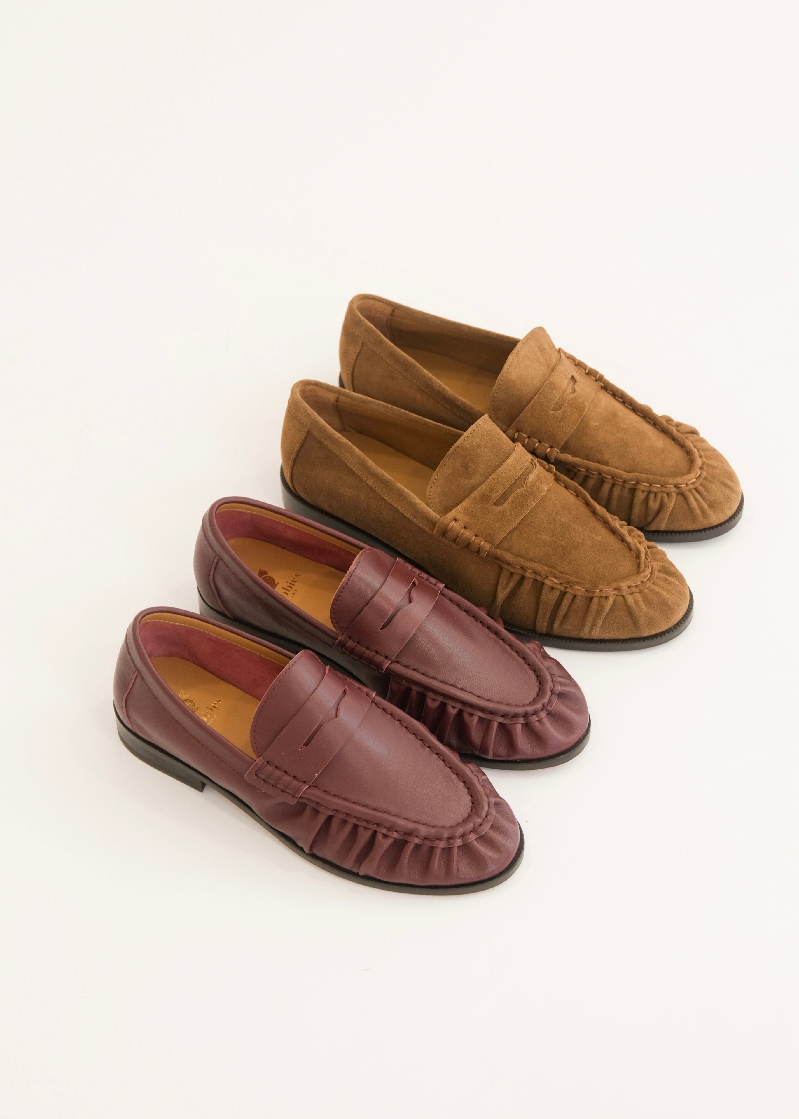 Mocassins Bobbies Joe grenat