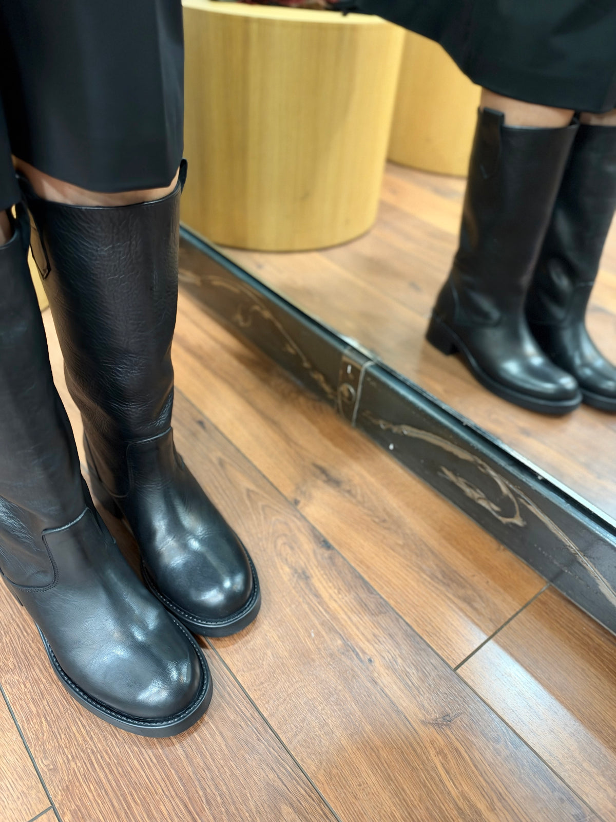 Bottes cavalières NICHE Noir