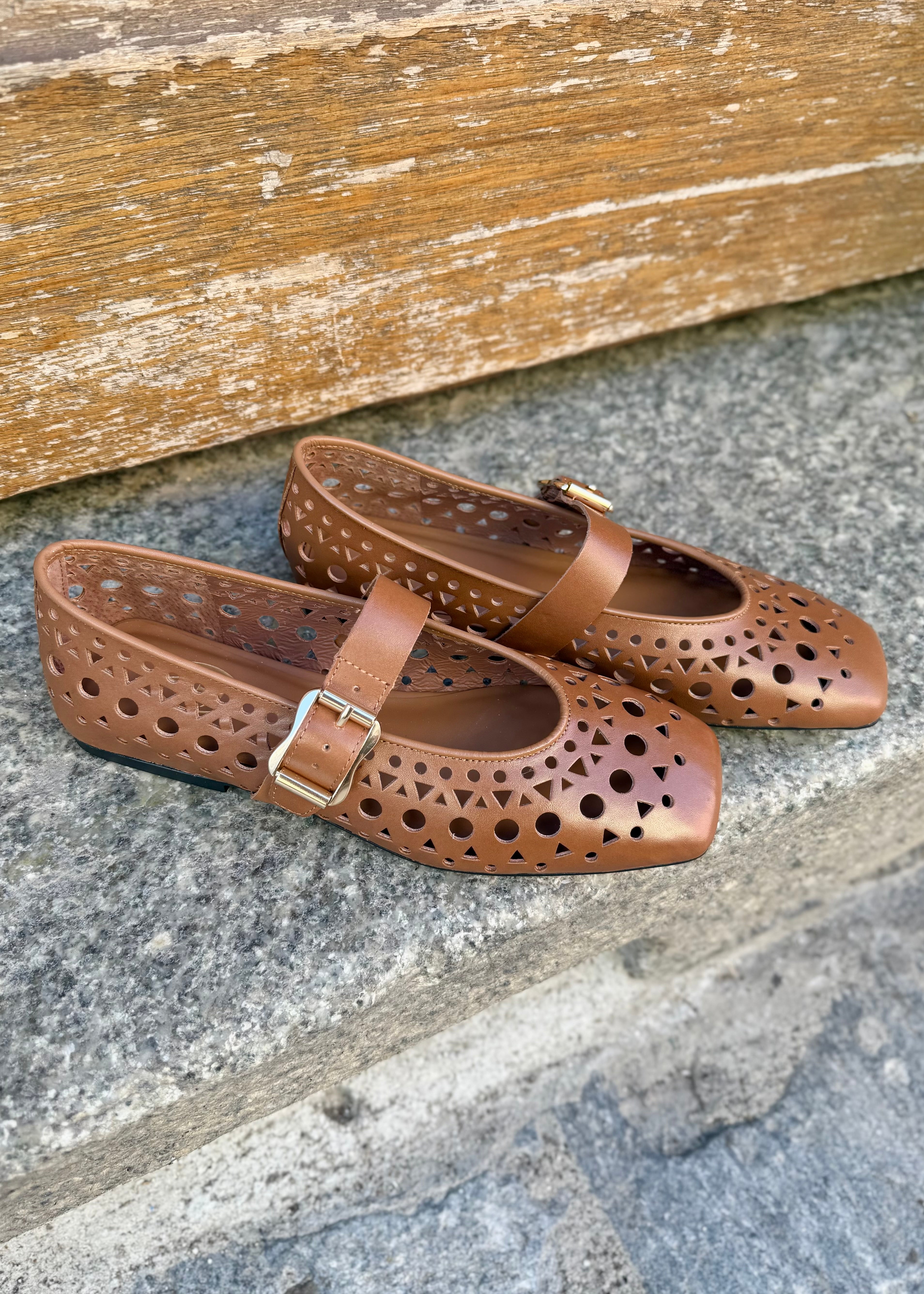 Ballerines Ash Brook Cinnamon Ash