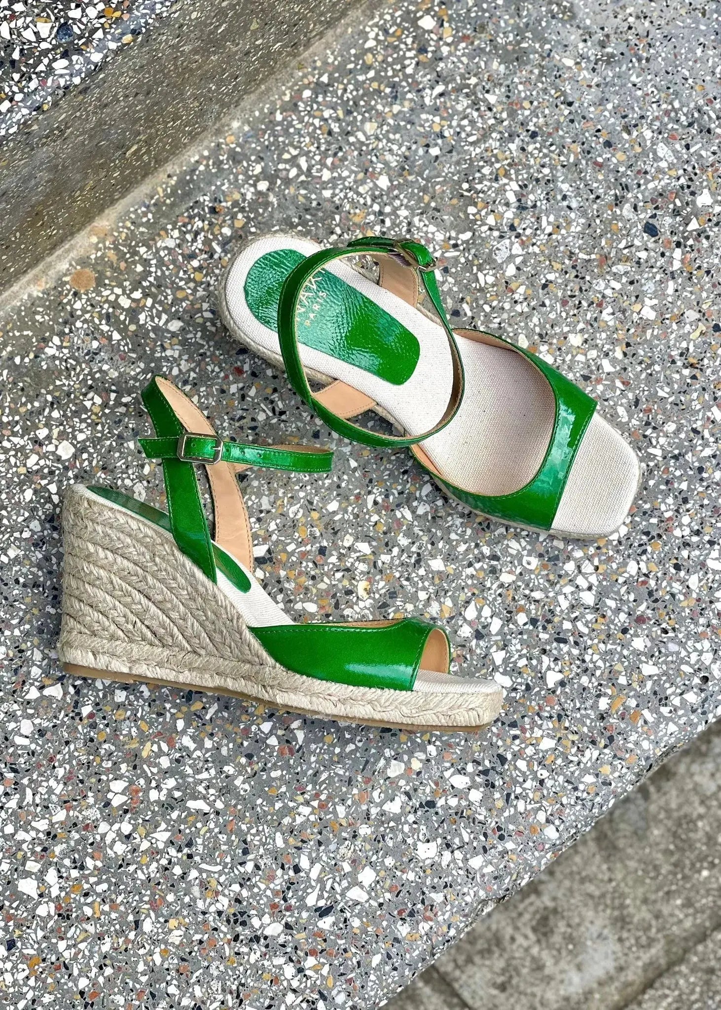 Espadrilles Anaki Paris Beverly vert Anaki Paris
