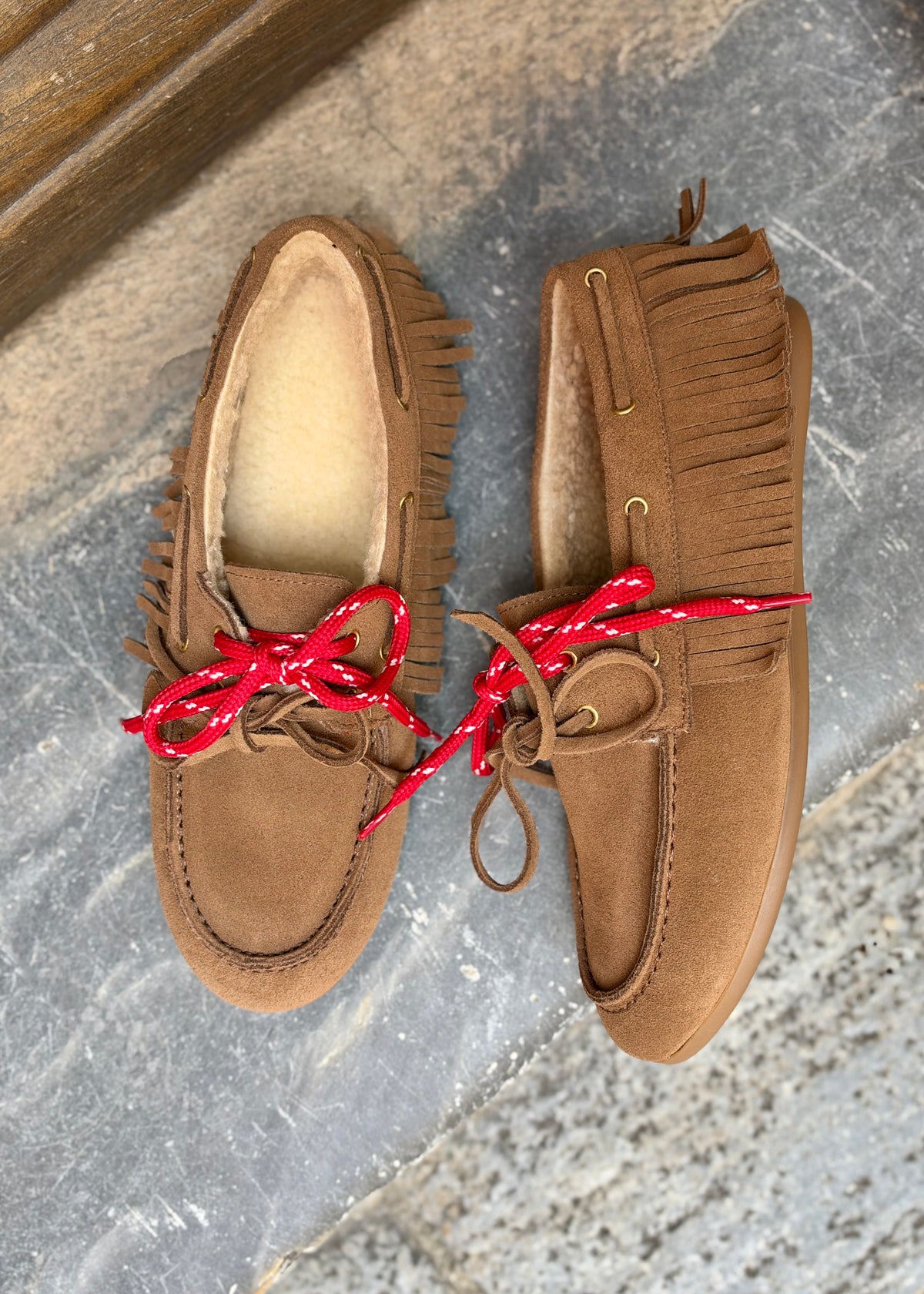 Mocassins JeanLouc fur Camel