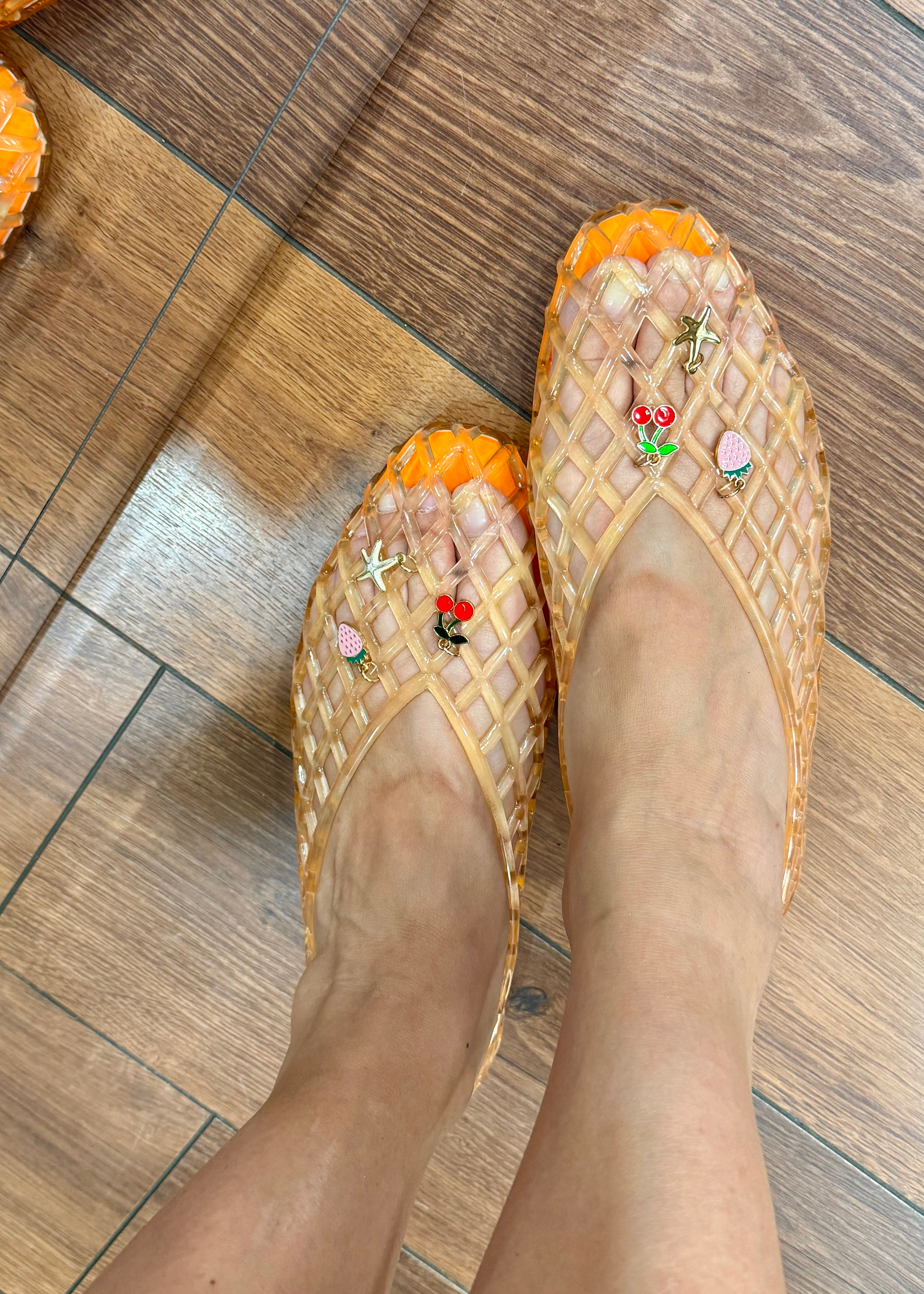 Ballerines jelly Suhana charms - L'adresse Corte 