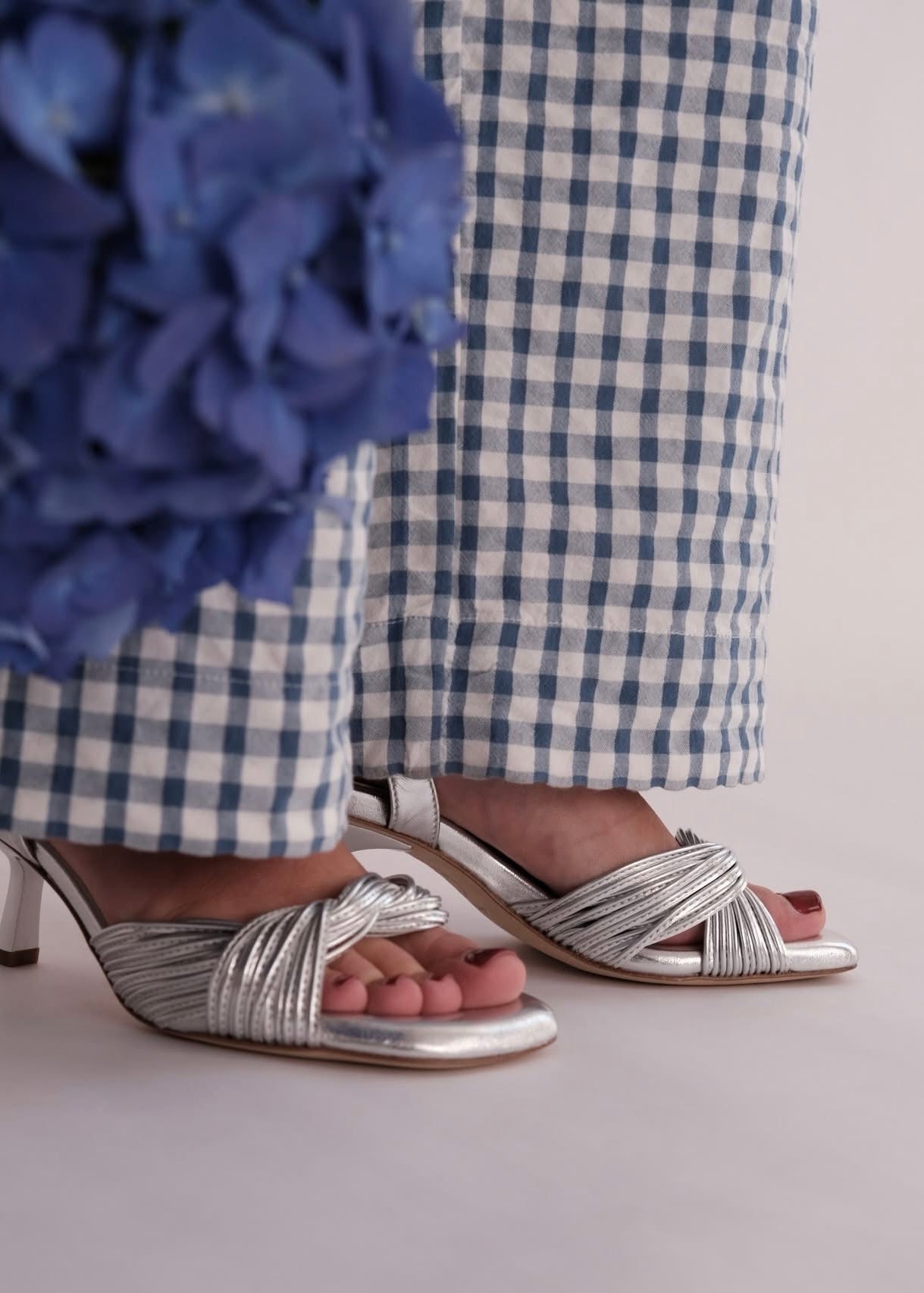 Sandales à talon Ash Janis Silver Ash