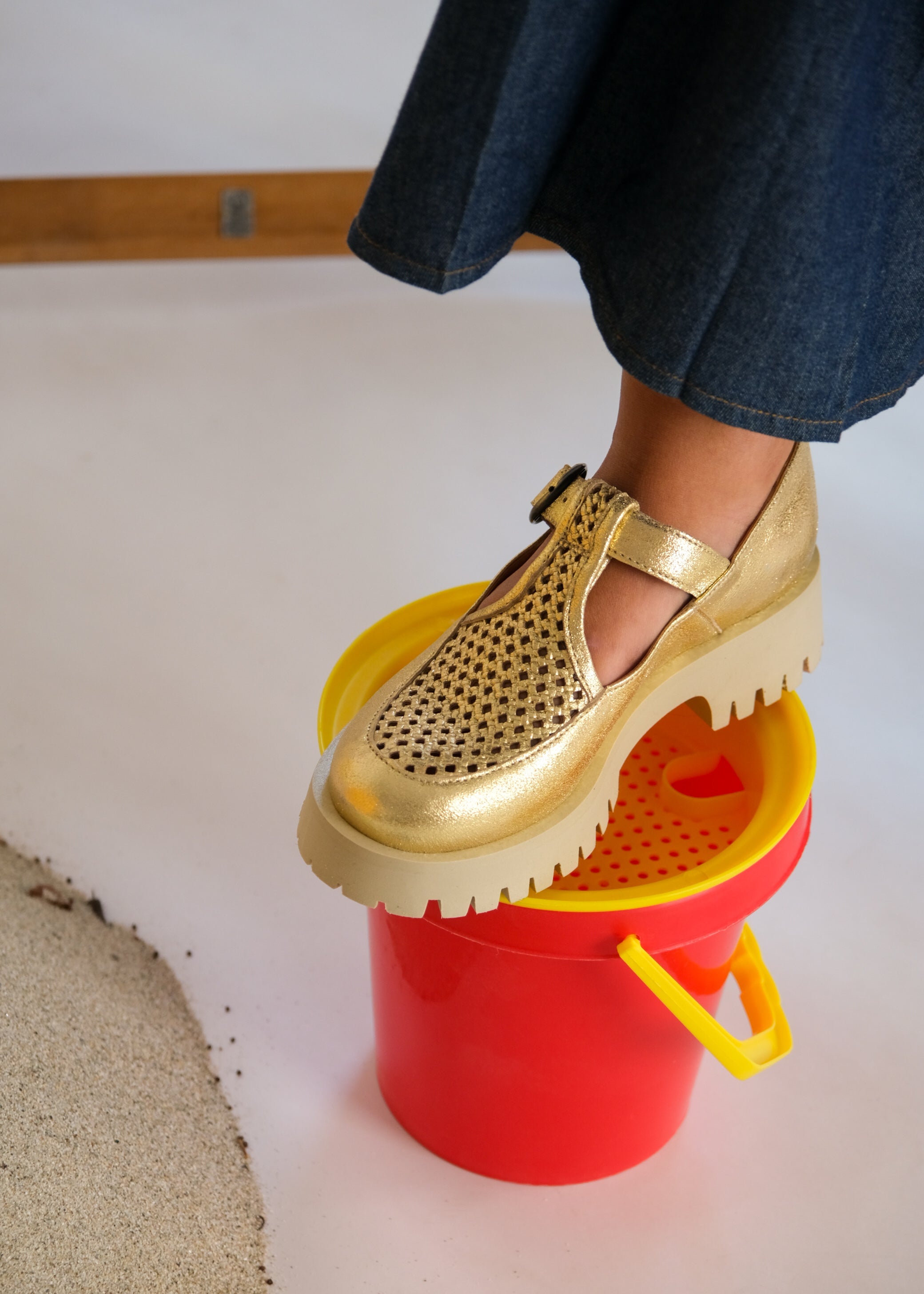 Derbies Minka design Iride Gold Minka Design