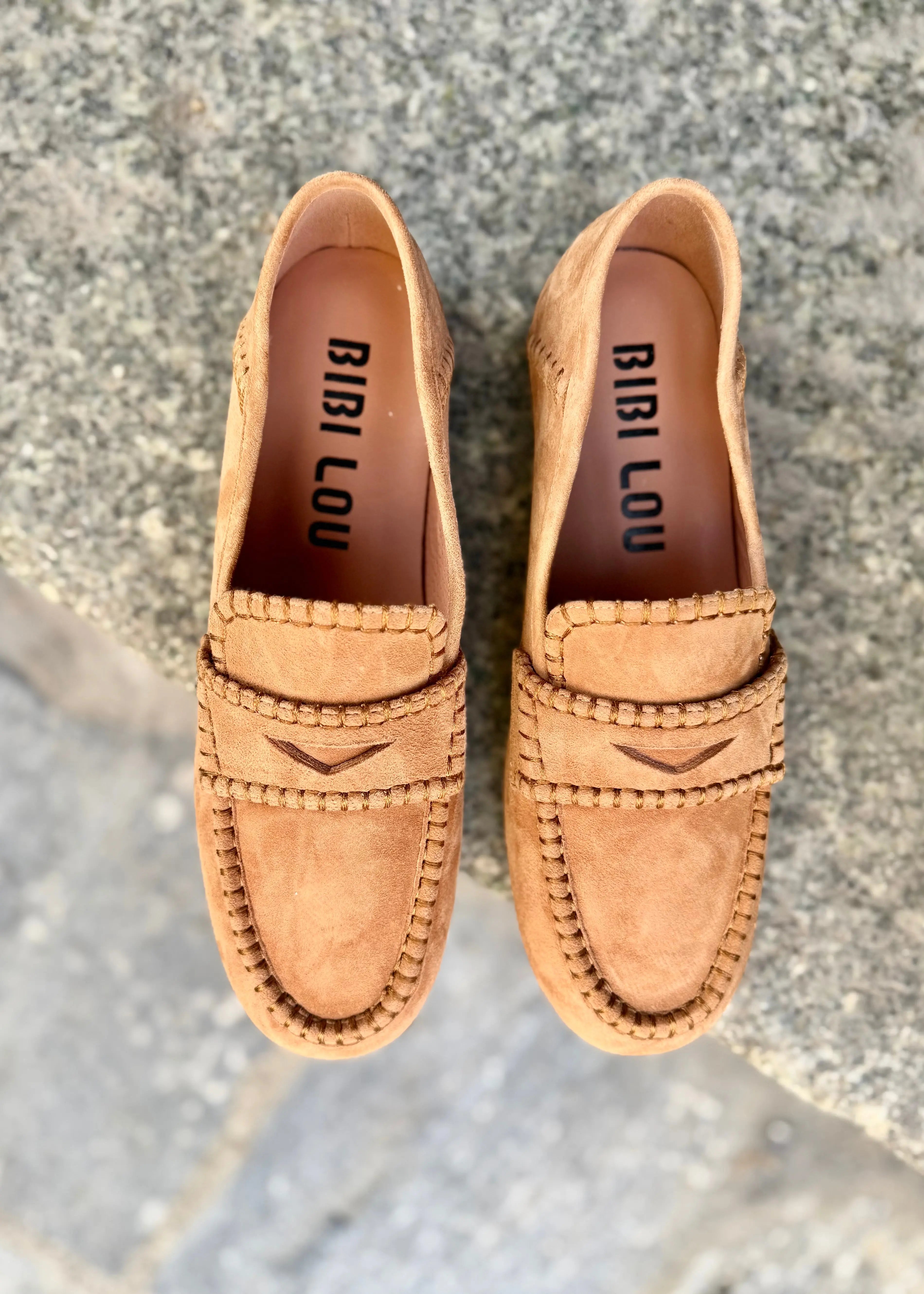 Mocassins Bibi Lou Nela Camel Bibi Lou