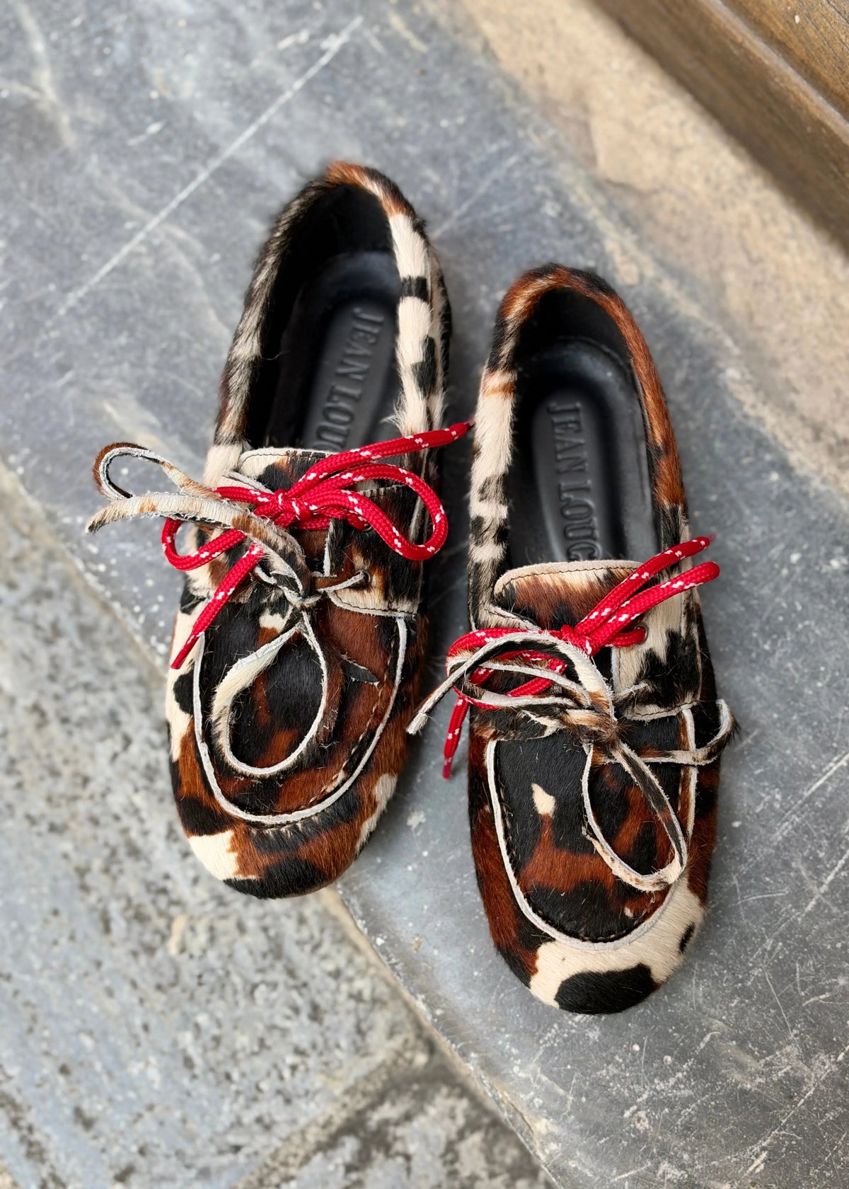 Mocassins JeanLouc print Vache JeanLouc