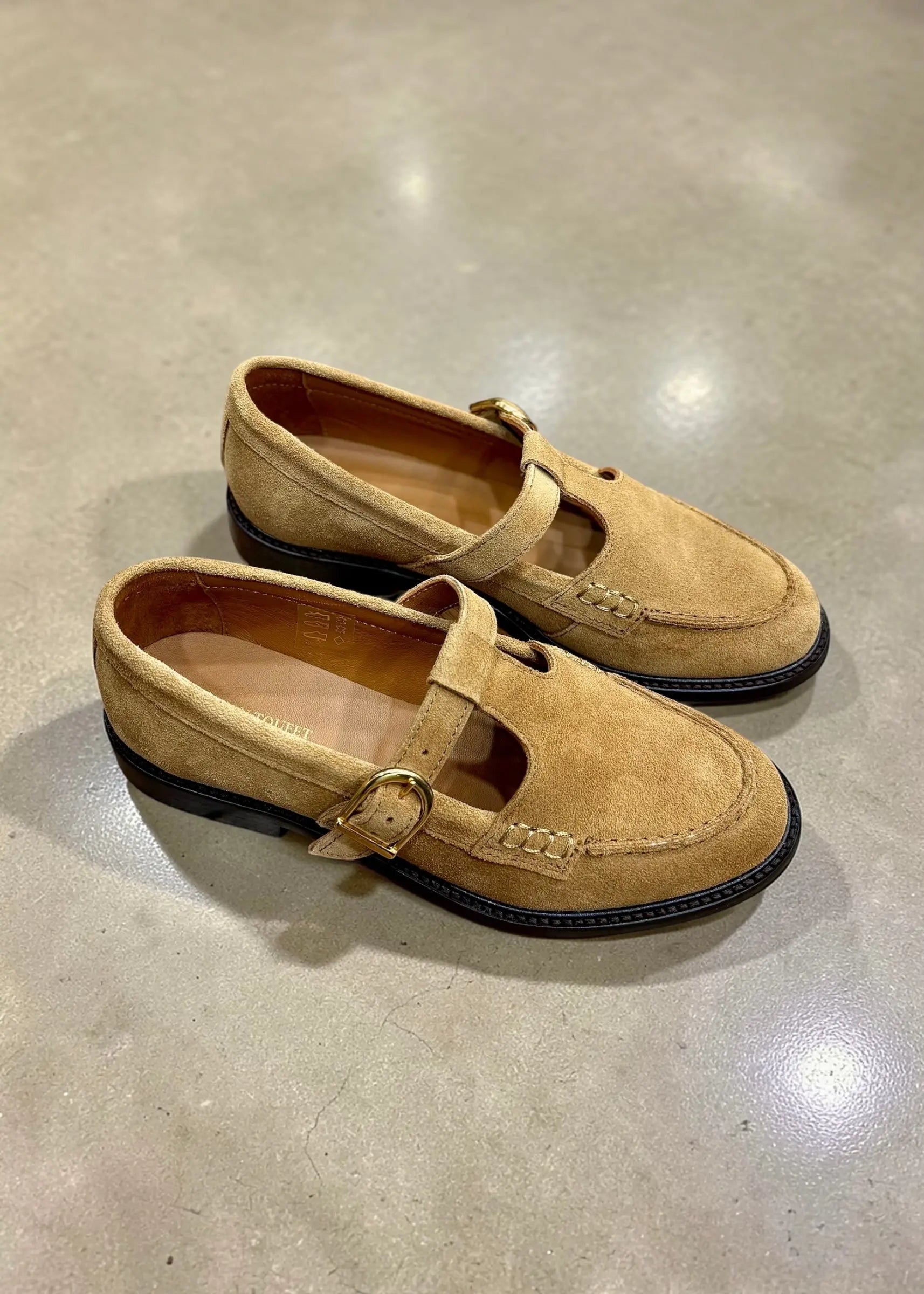 Mocassins Maison Toufet Anne Camel Maison Toufet