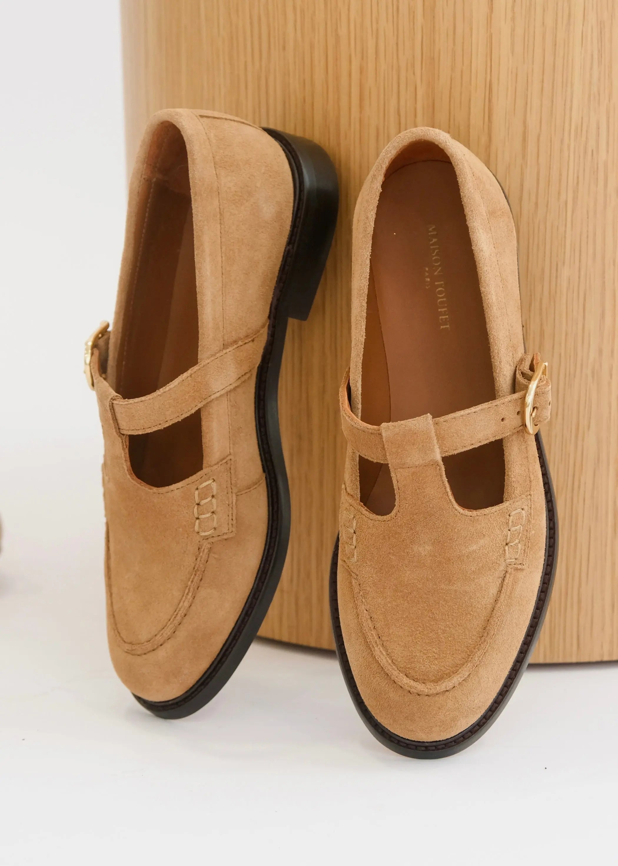 Mocassins Maison Toufet Anne Camel Maison Toufet