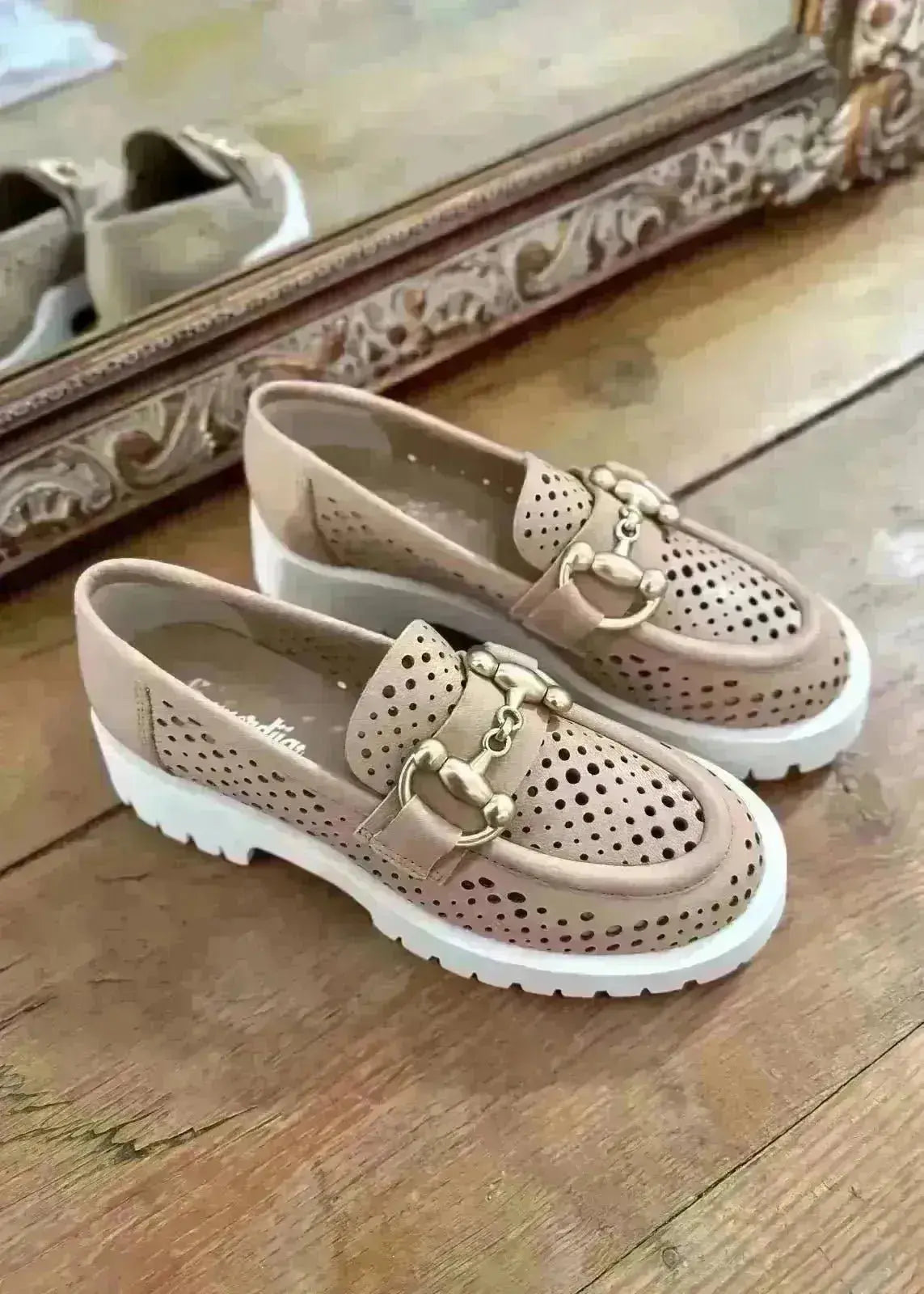 Mocassins Semerdjian E007E7 Nude Semerdjian