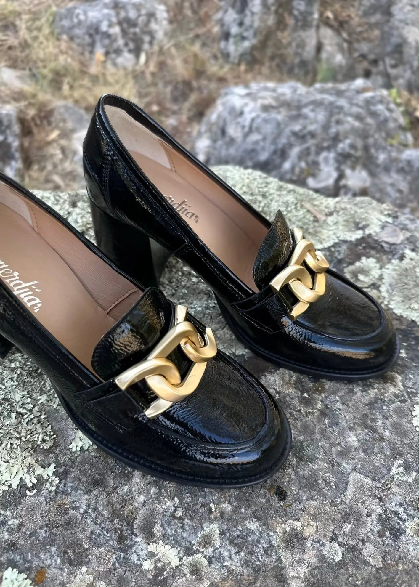 Mocassins à talons Semerdjian E861E3 Nero Mocassins à talons