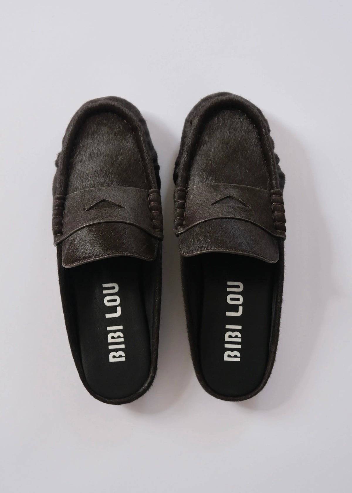 Mocassins mules Bibi Lou Lyria marron Bibi Lou