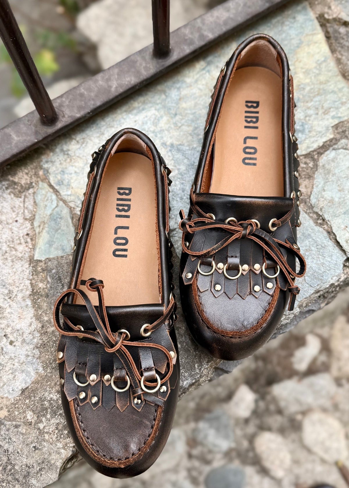 Mocassins Bibi Lou Aurelie Dark Brown