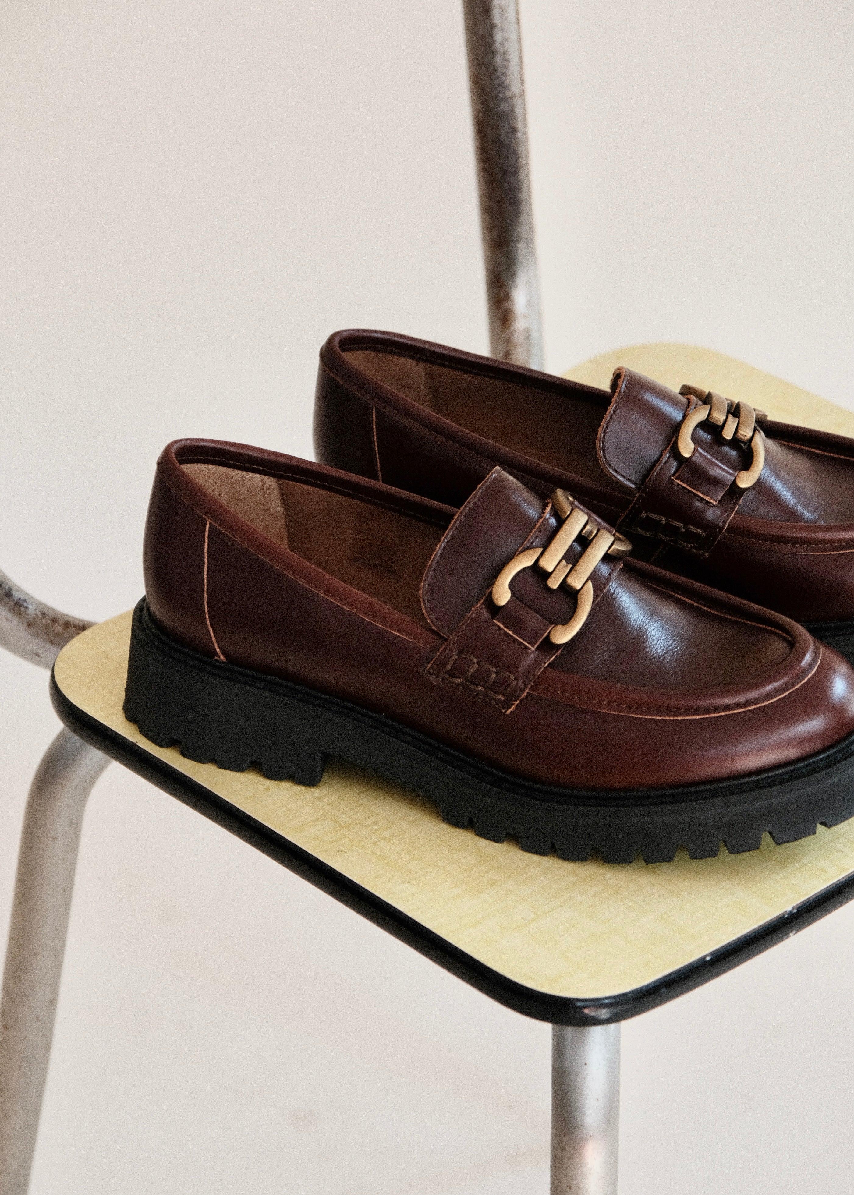 Mocassins Maison Toufet Naomy whisky Maison Toufet