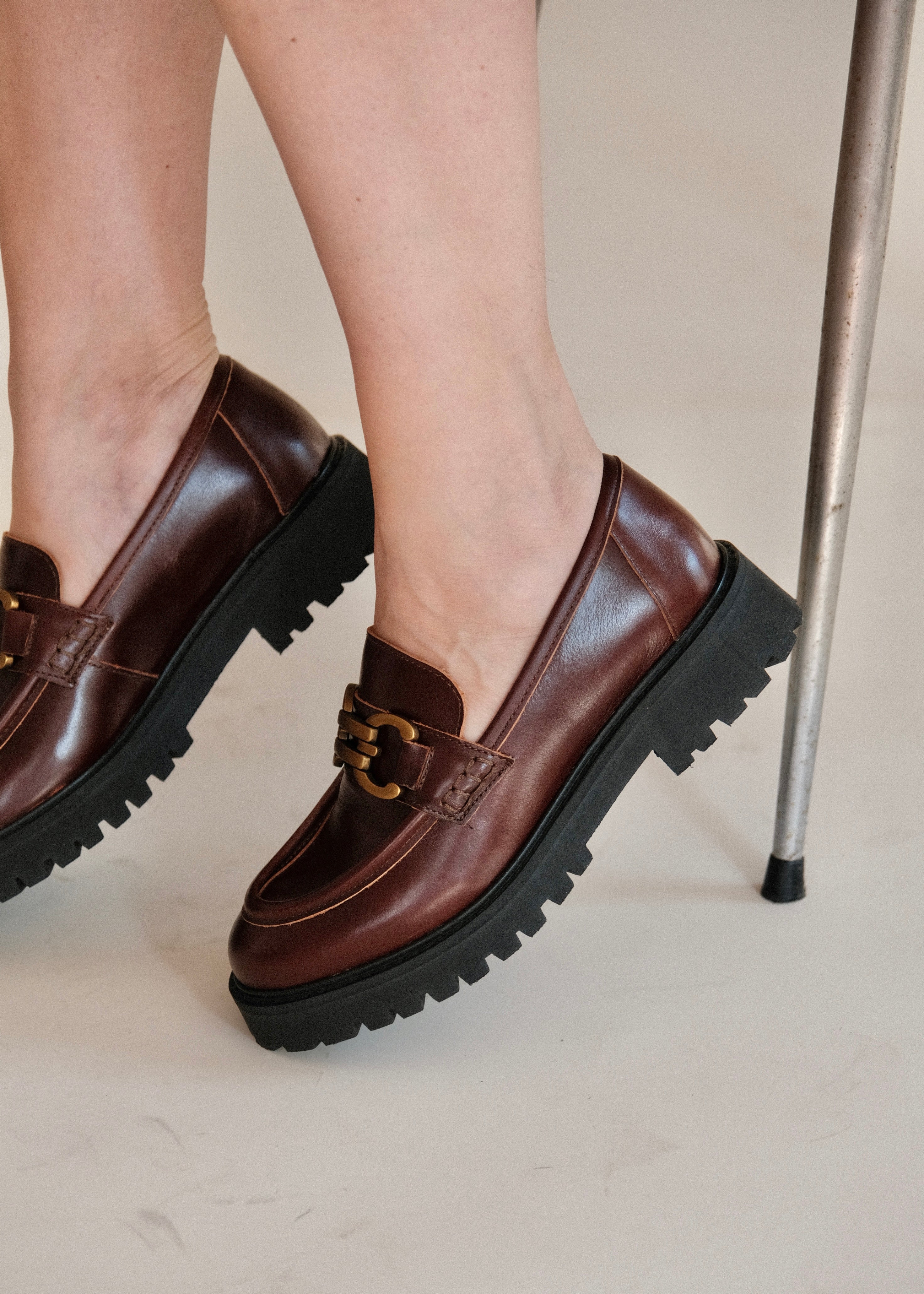 Mocassins Maison Toufet Naomy whisky Maison Toufet