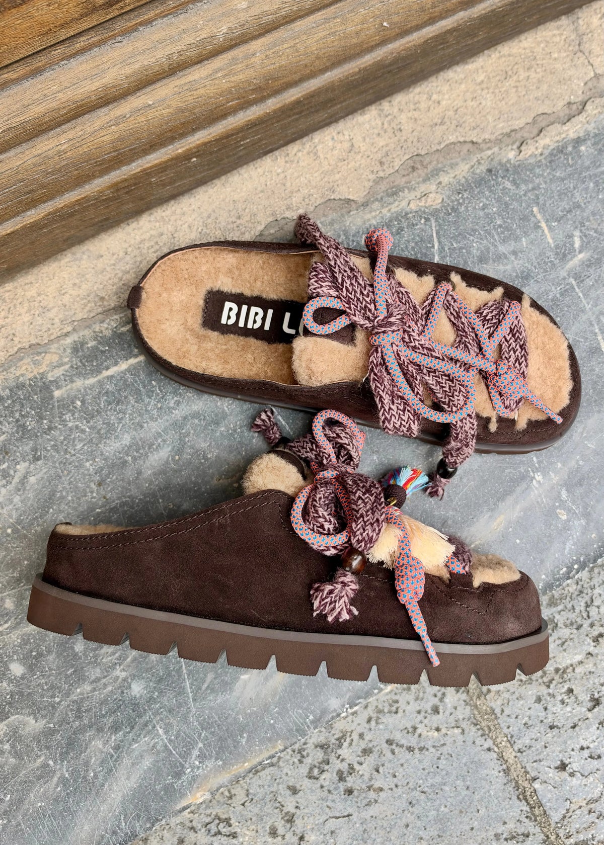 Mules Bibi Lou Cori Dark Brown Bibi Lou