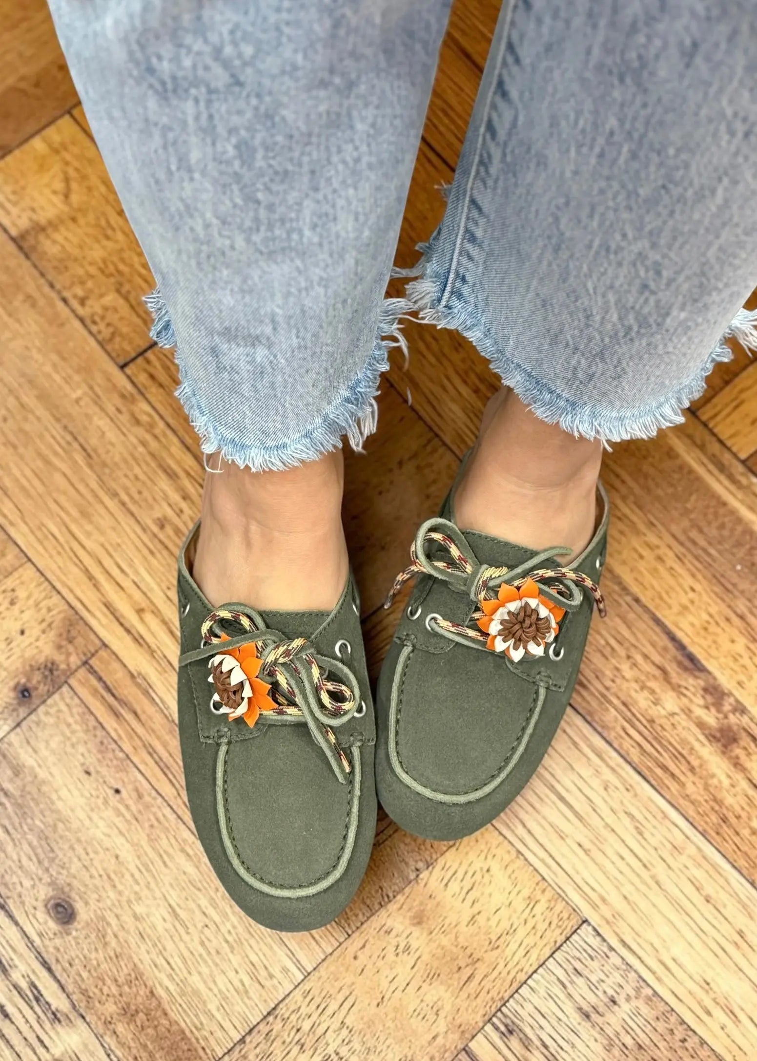 Mules Bibi Lou Tana loafer kaki Bibi Lou
