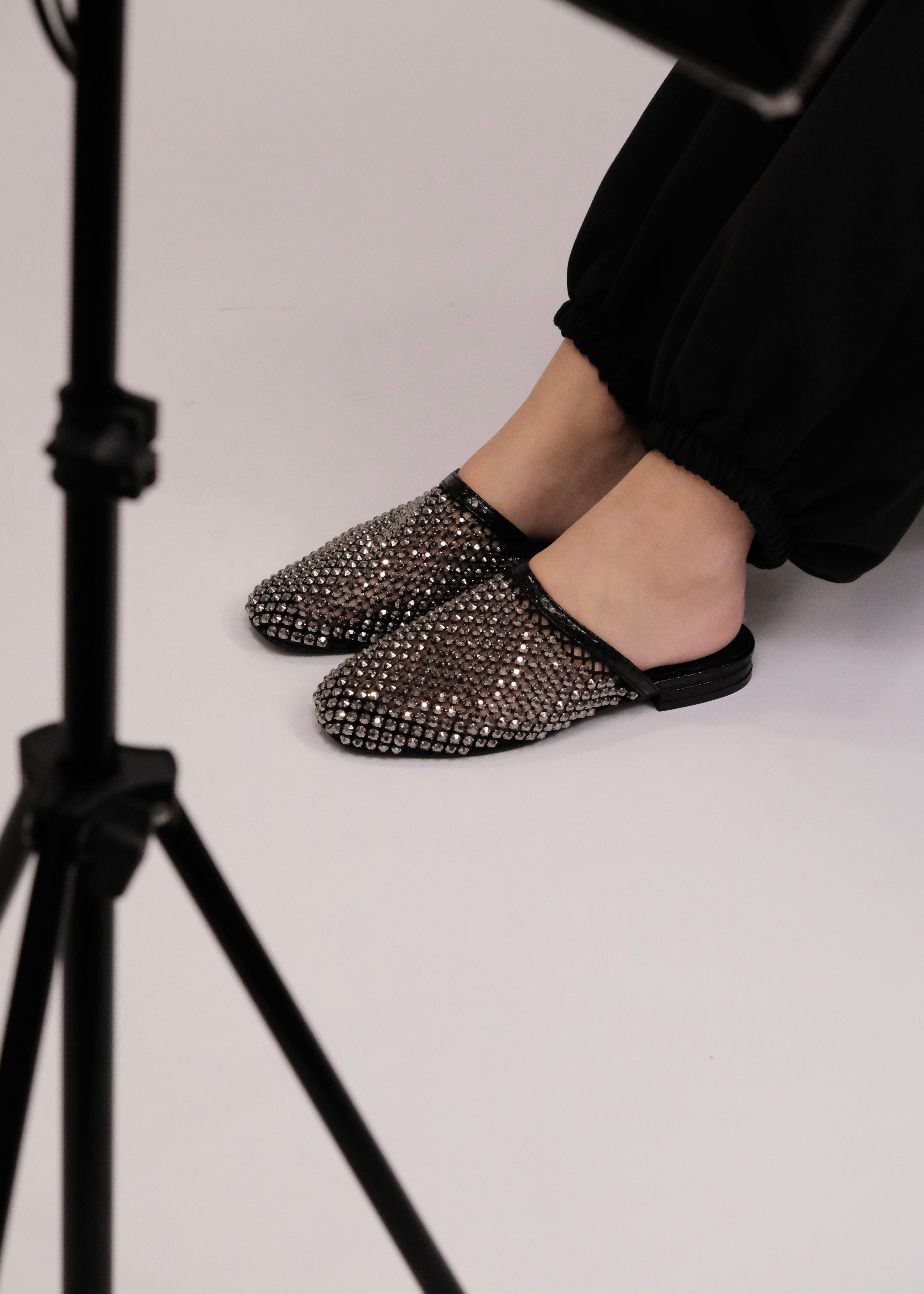 Mules plates Bibi Lou Jay Noir Bibi Lou