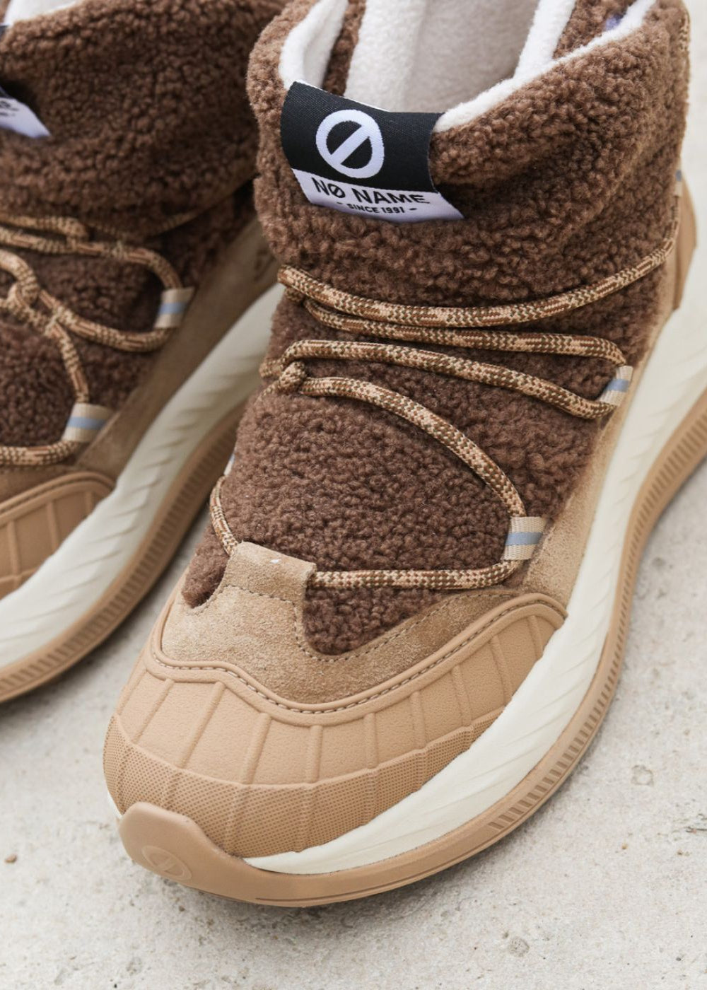 Baskets No Name Explo boots noisette No Name