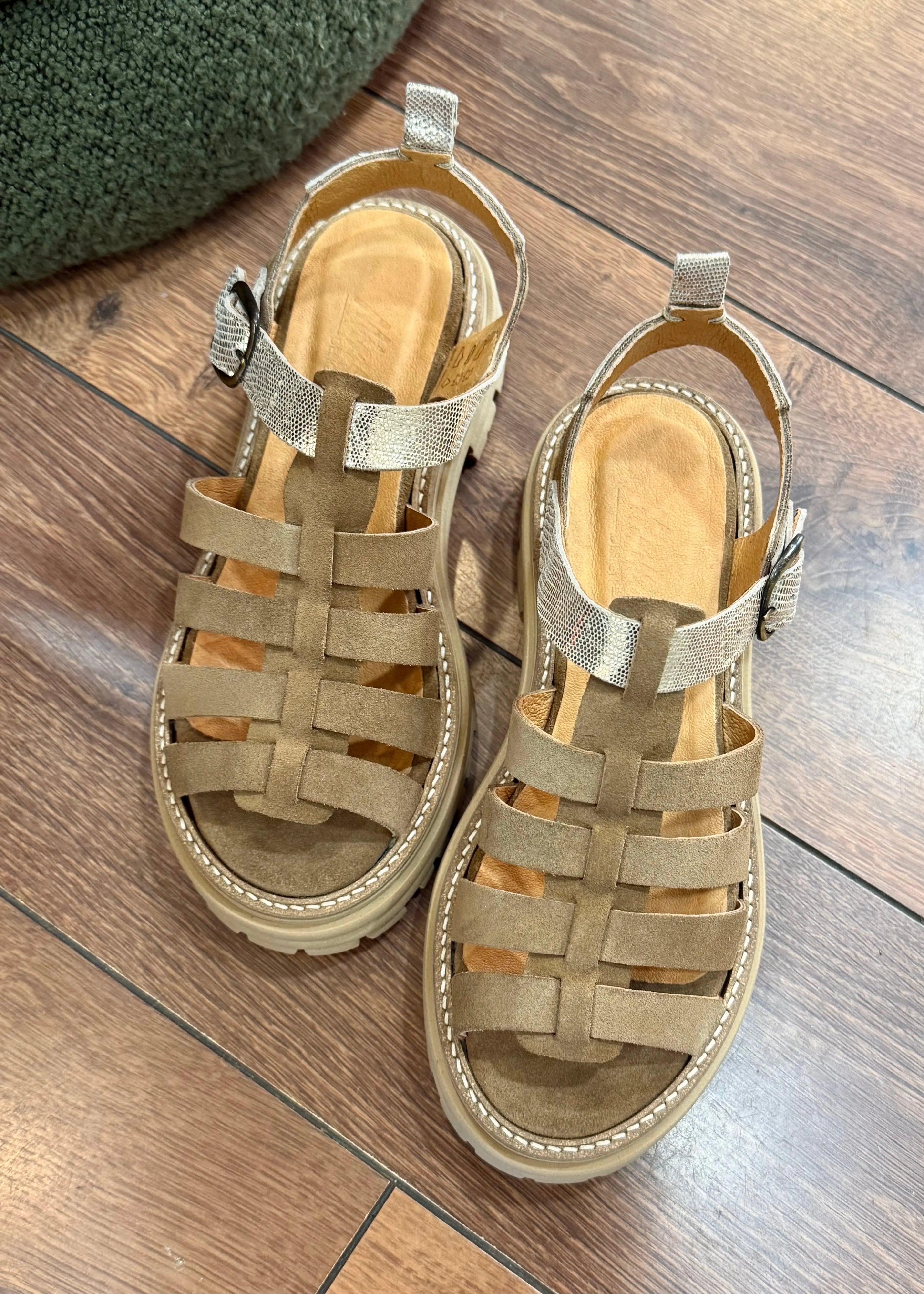 Sandales Minka design Kandy taupe Minka Design