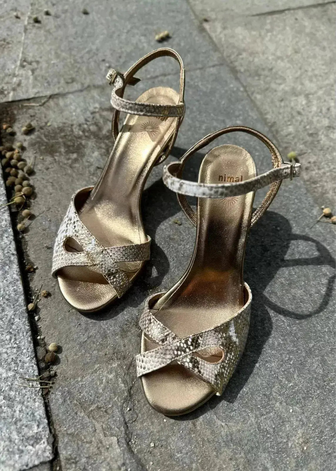 Sandales à talons Nimal Zabri Oro Nimal