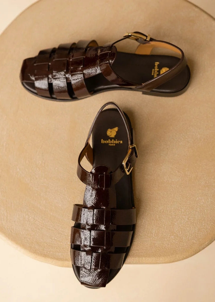 Sandales fisherman Bobbies Romane Ganache Bobbies