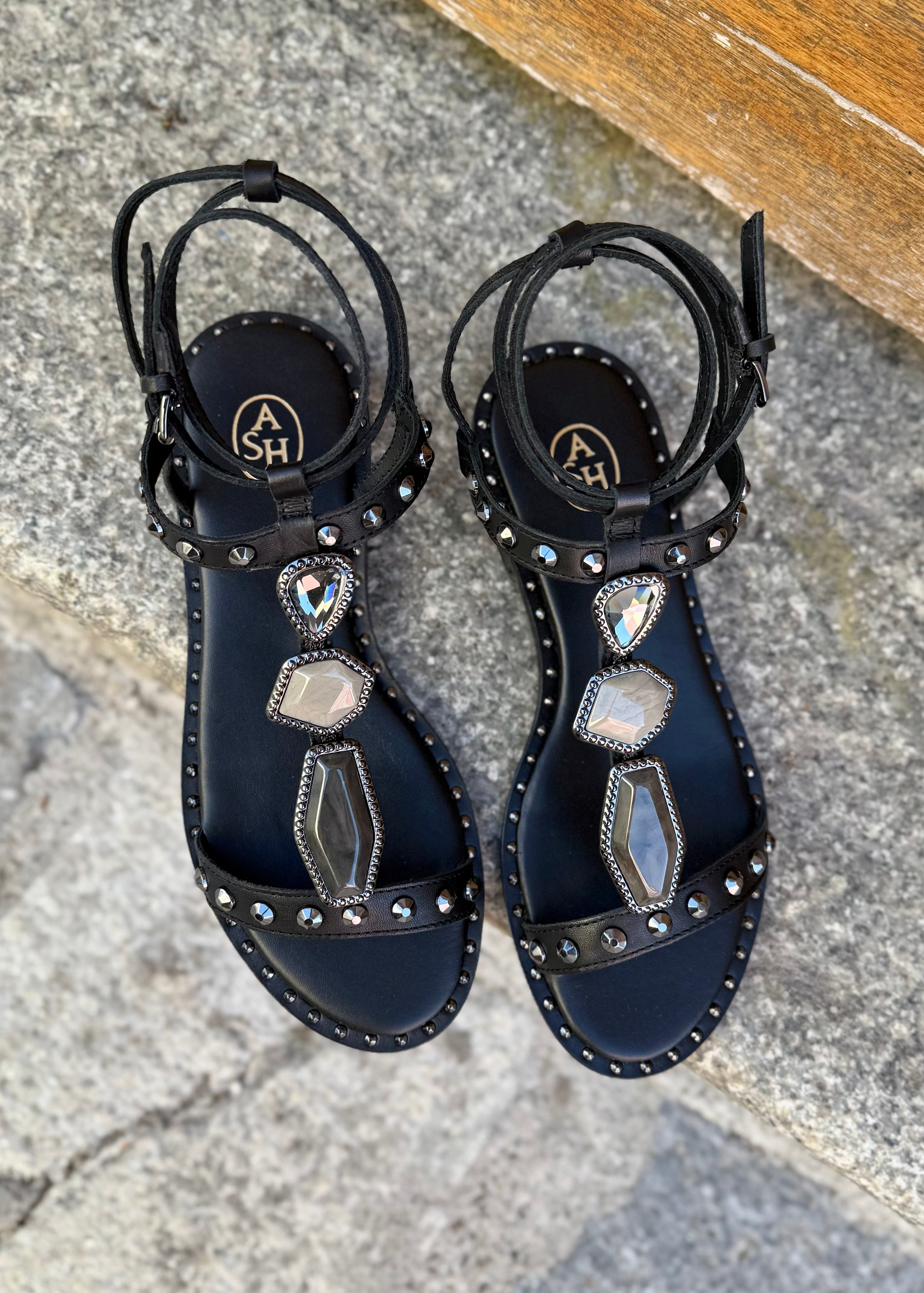 Sandales Ash Penny Black Ash