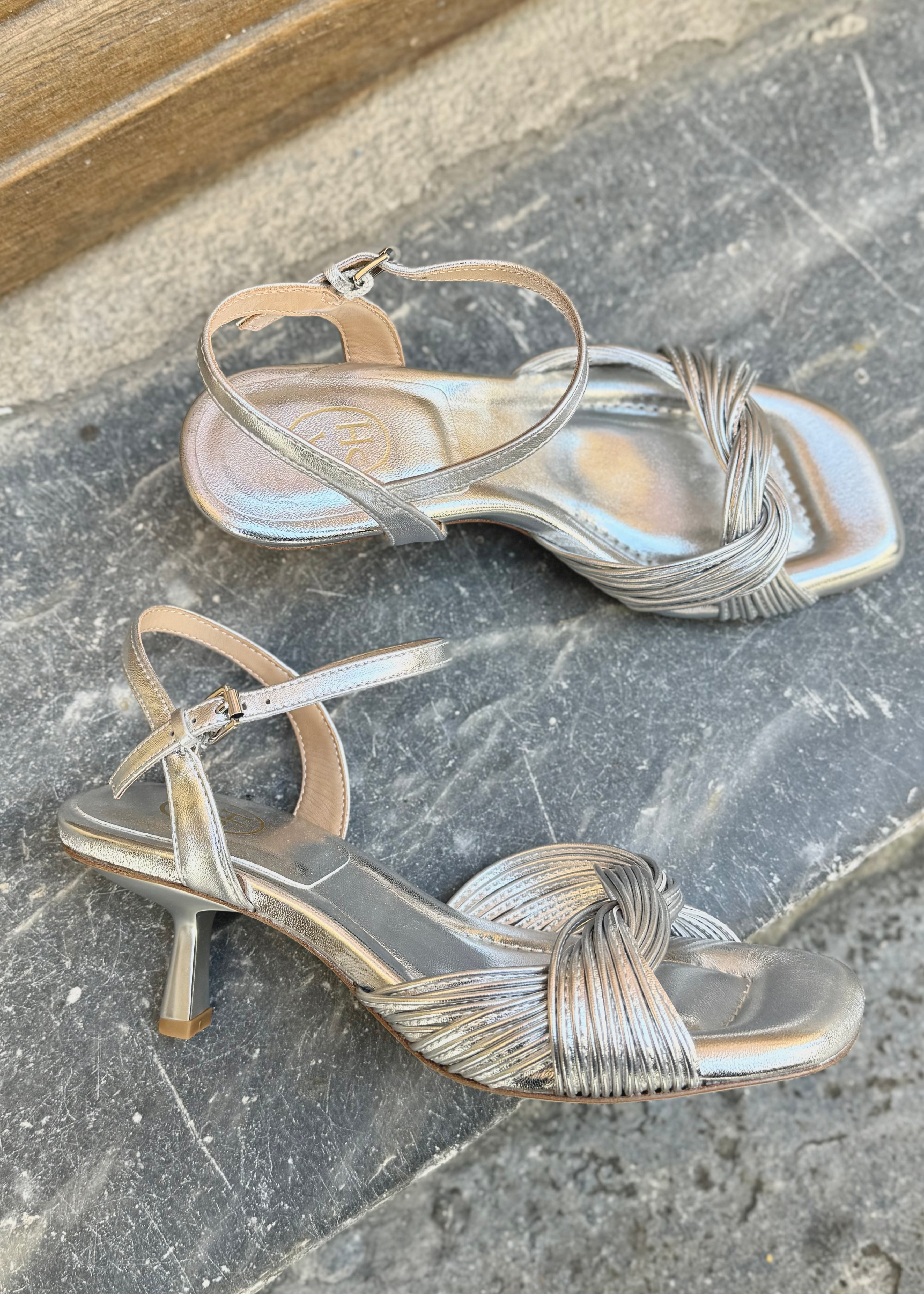 Sandales à talon Ash Janis Silver Ash