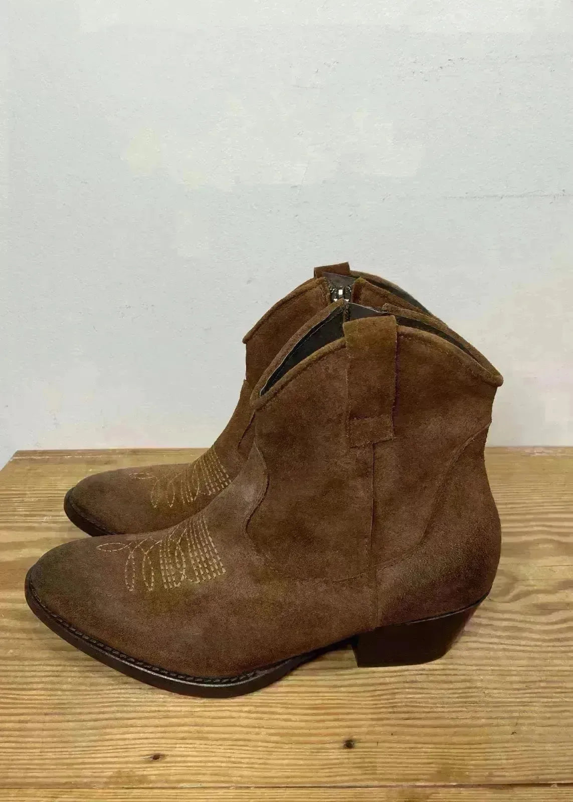 Bottines courtes Impicci LP122 Tabacco - L'adresse Corte