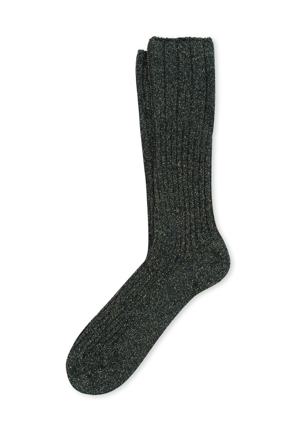 chaussettes ant45 lurex olive