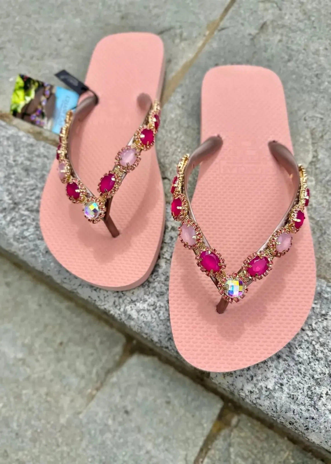 Tongs Chanclas Amazonia Rose - L'adresse Corte